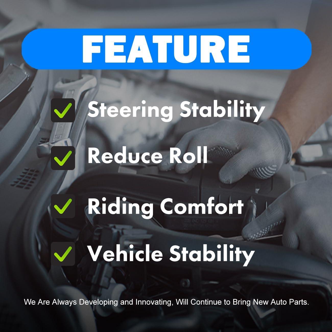 Enlace Estabilizador de Barra de Sway TUCAREST K80879 2 Pcs