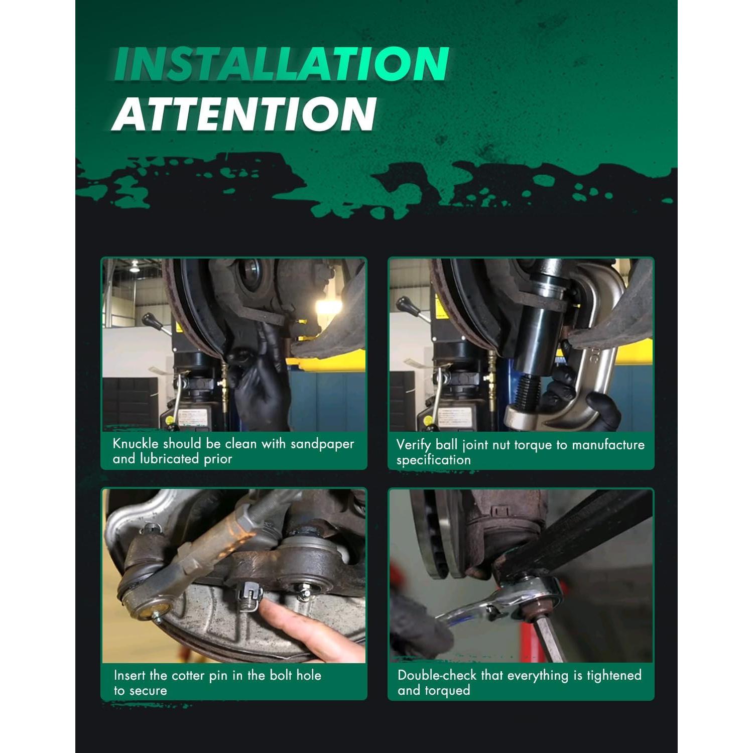 Kit de Suspensión SCITOO K750123 para Toyota Avalon y Camry