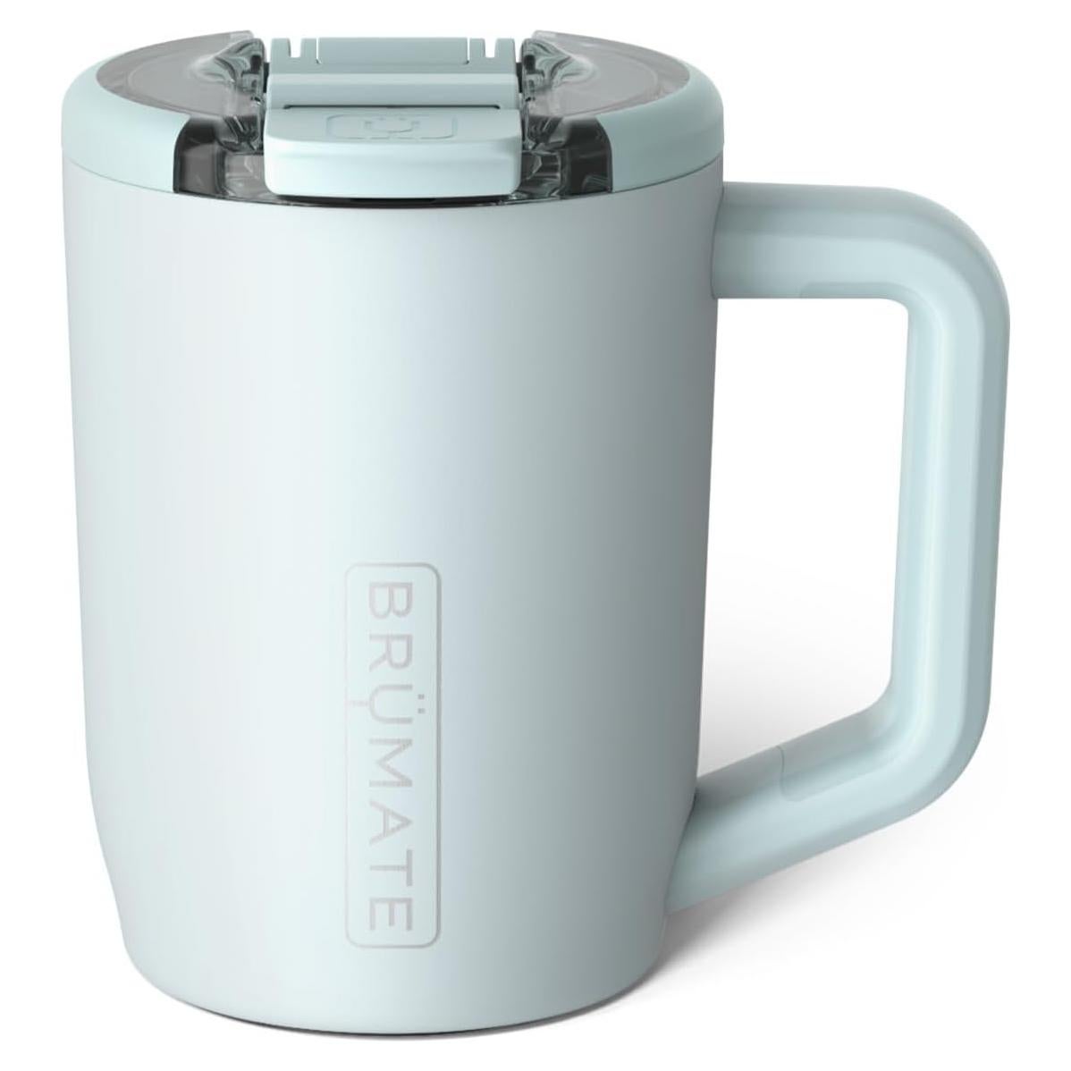 Taza de Café Aislada BrüMate Muv 15oz Acero Inoxidable Agave Azul