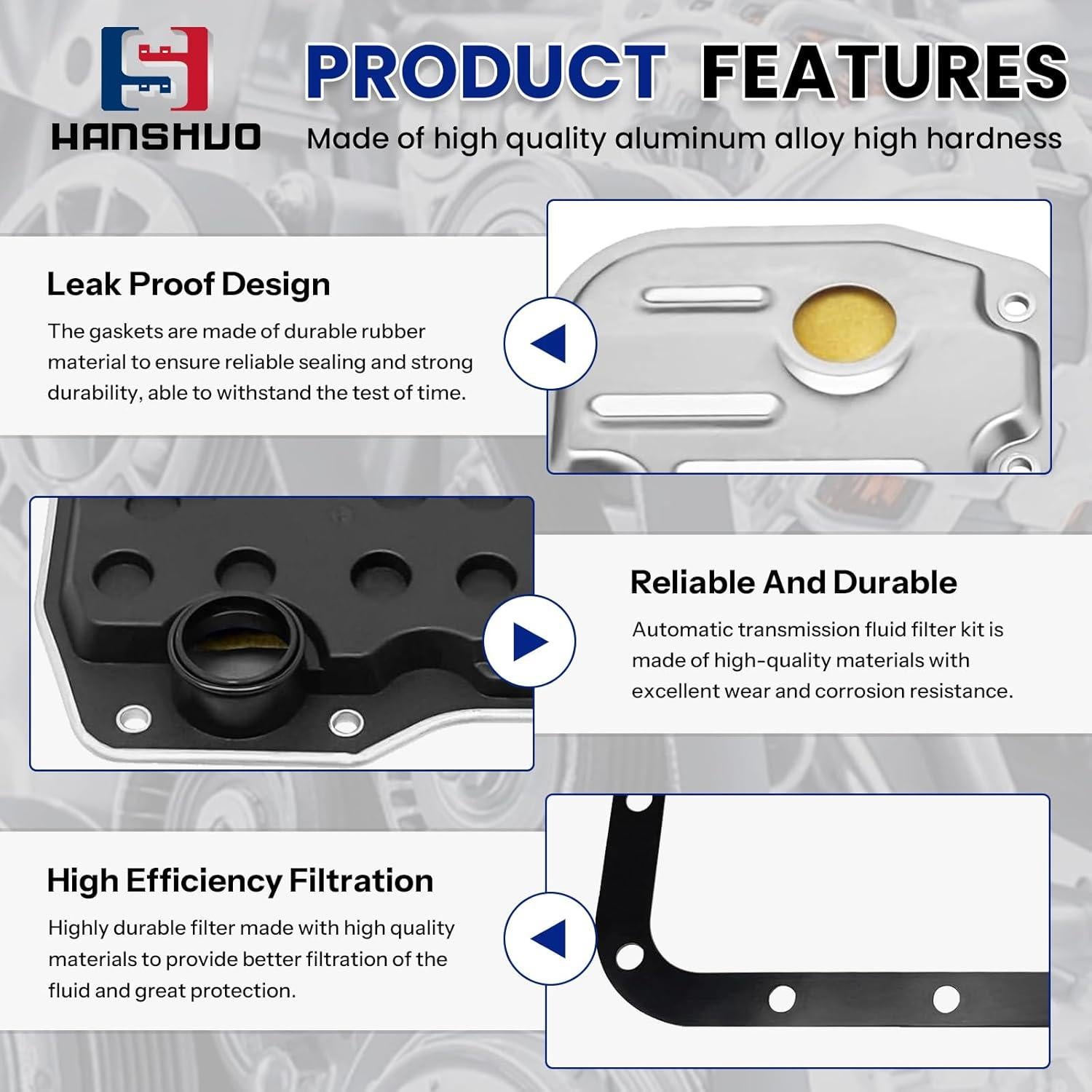 Kit Junta Aceite Filtro Transmisión HANSHUO 35330-0W020