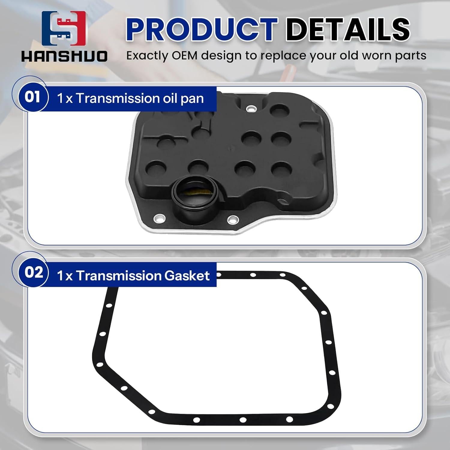 Kit Junta Aceite Filtro Transmisión HANSHUO 35330-0W020