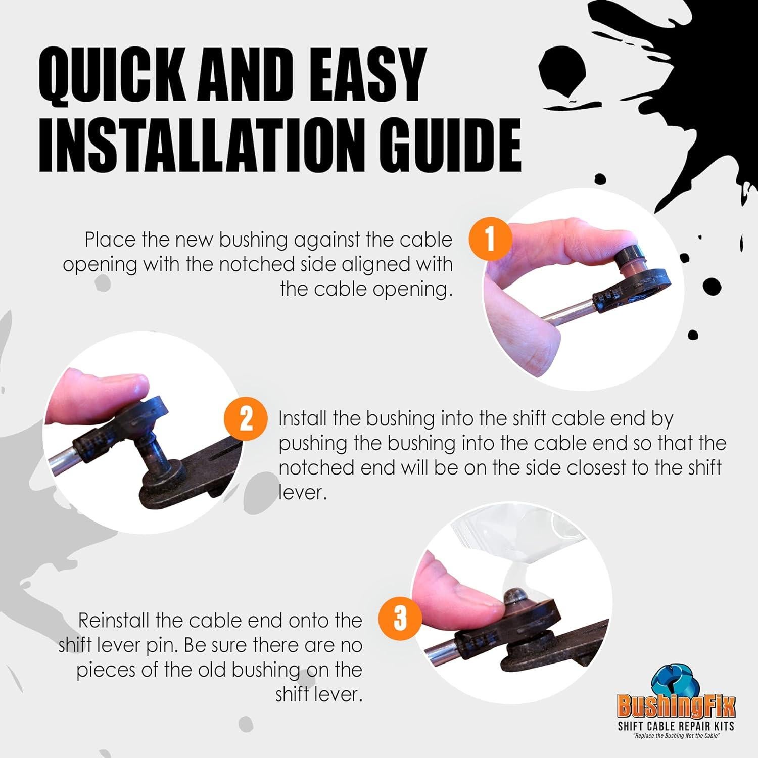 Kit de Reparación de Bujes de Cambio BushingFix BP1Kit