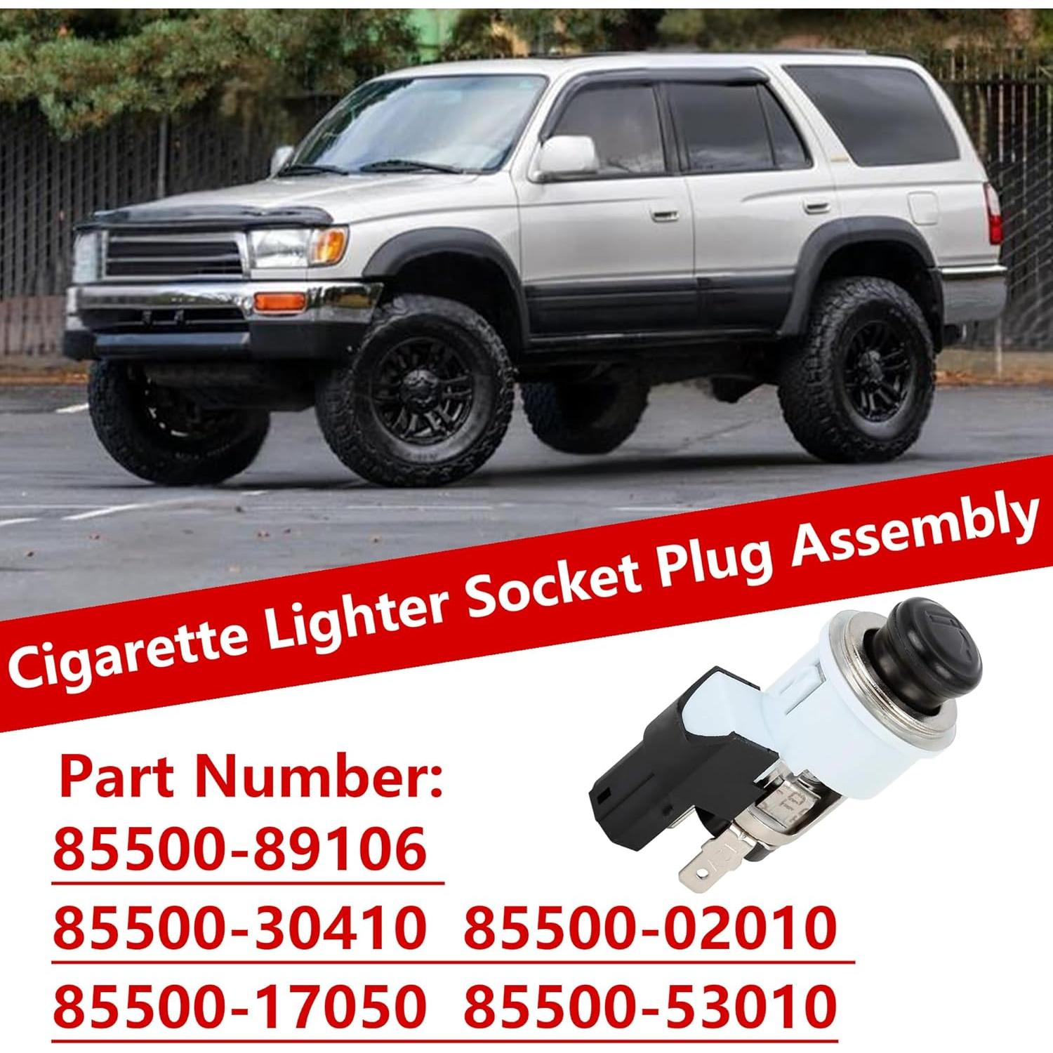 Ensamblaje enchufe socket encendedor cigarrillos Yestree 12V