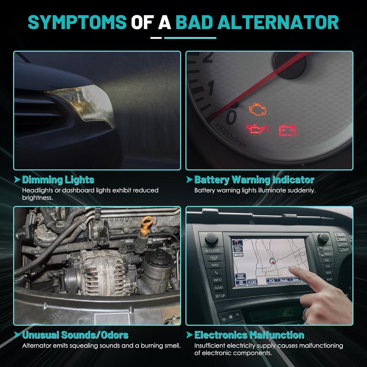 Alternador Farrme 11203 80A para Toyota Yaris 2006-2014