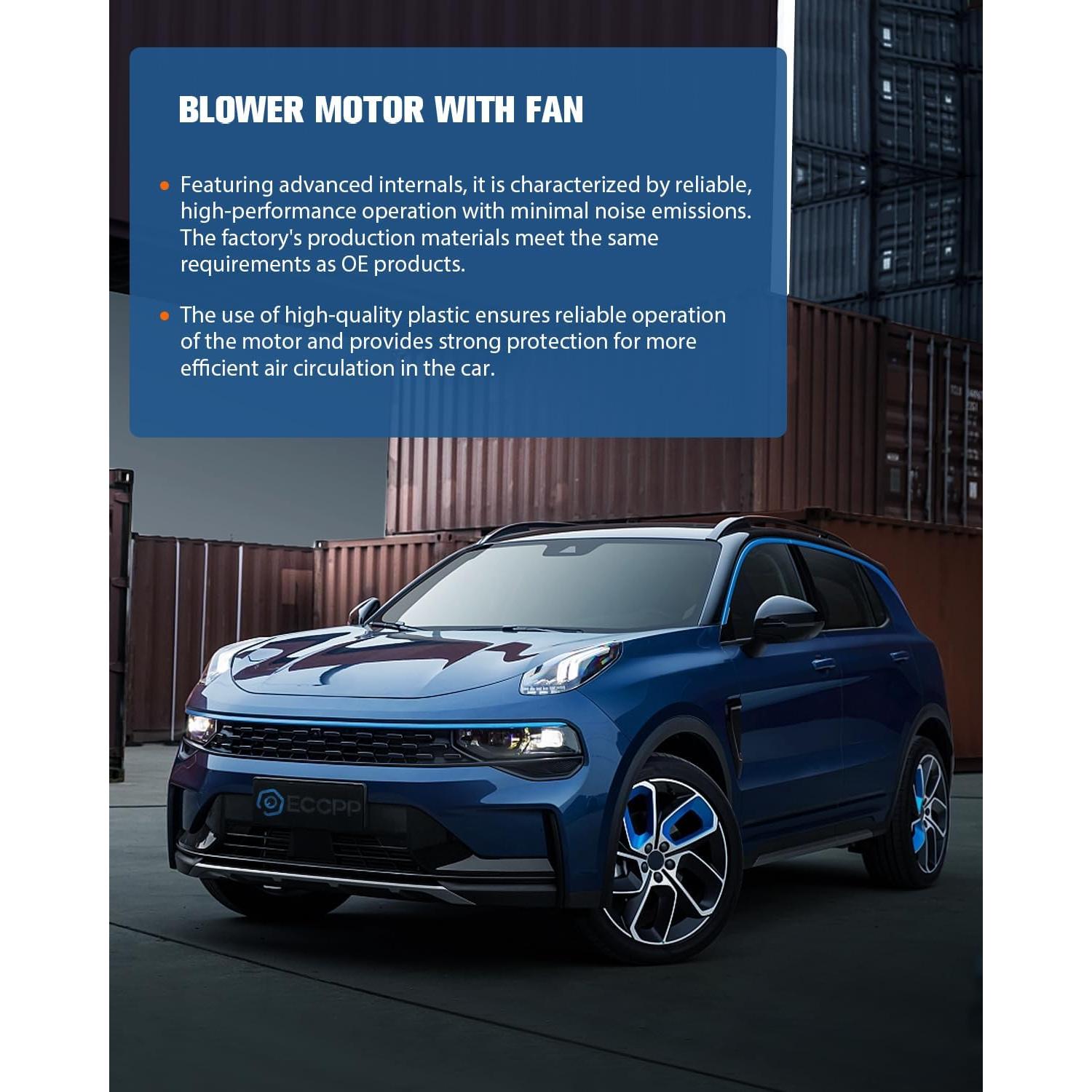 Motor de Soplador de AC ECCPP para Toyota Yaris 2012-2018