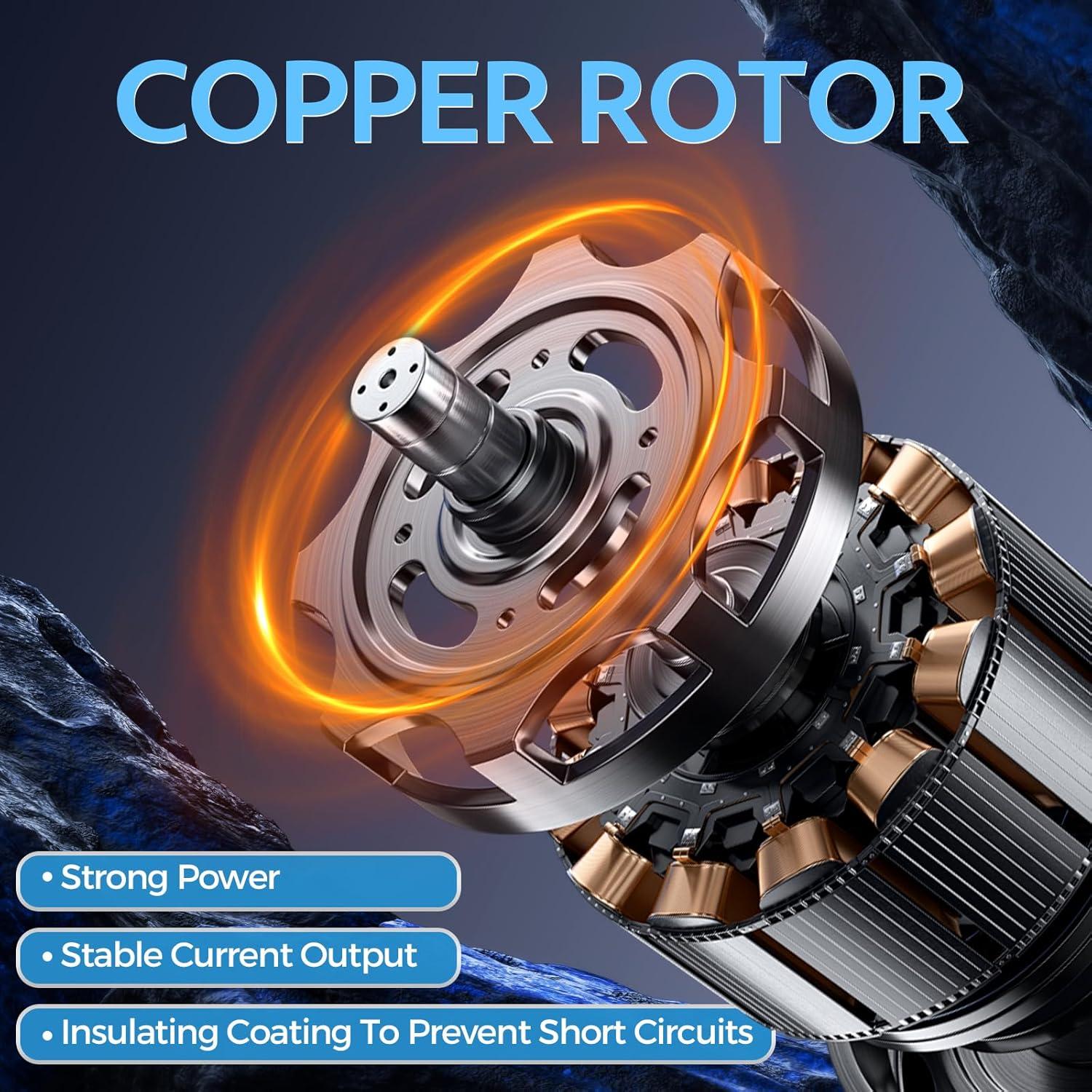 Alternador BULIAZY 80 Amp para Toyota Yaris 1.5L 2006-2009