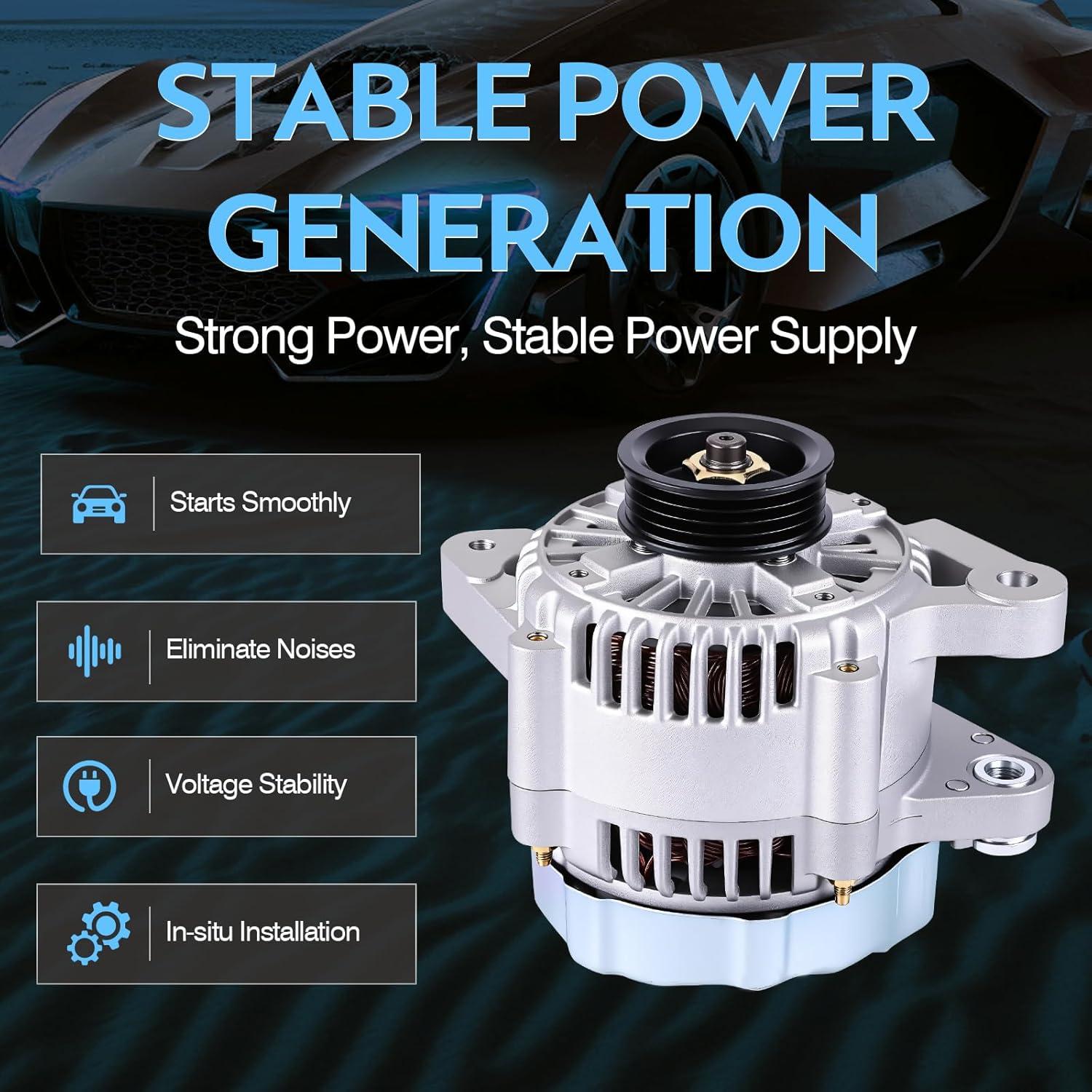 Alternador BULIAZY 80 Amp para Toyota Yaris 1.5L 2006-2009