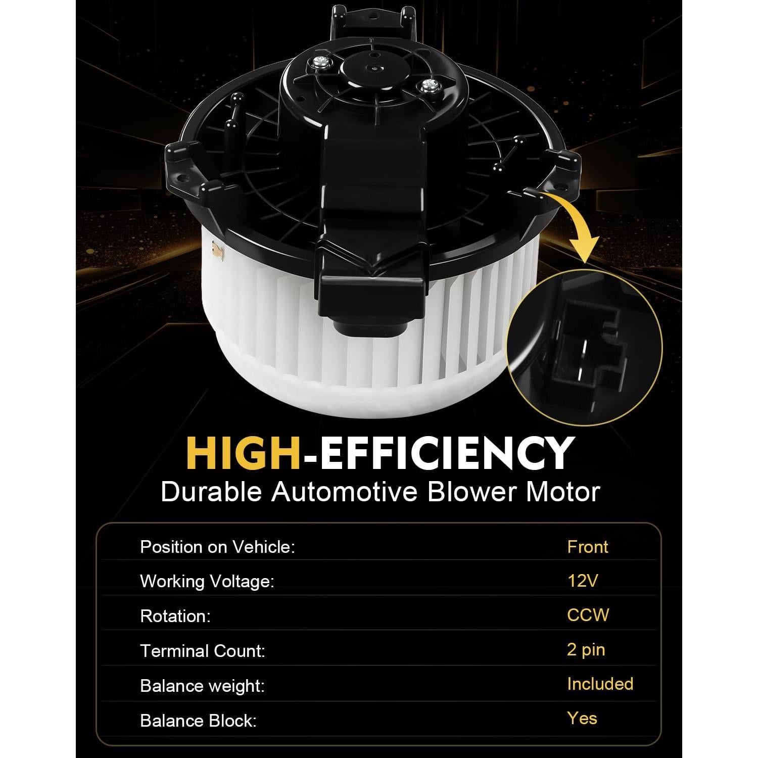 Motor de Soplador AATEE 700235 para Toyota Yaris y Scion xD