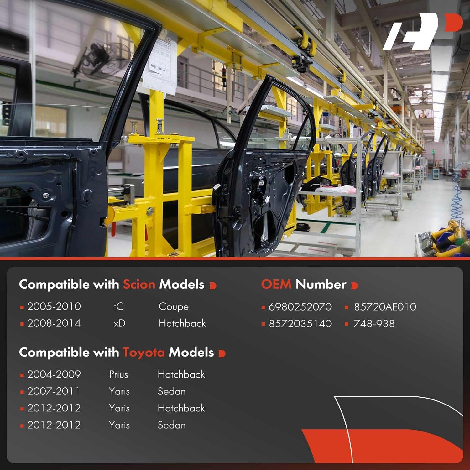 Regulador de Ventana Eléctrico A-Premium para Scion y Toyota