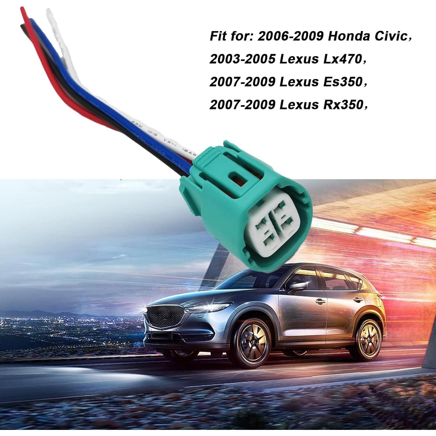 Conector de cableado 4 pines Micarun para Toyota Lexus Nissan