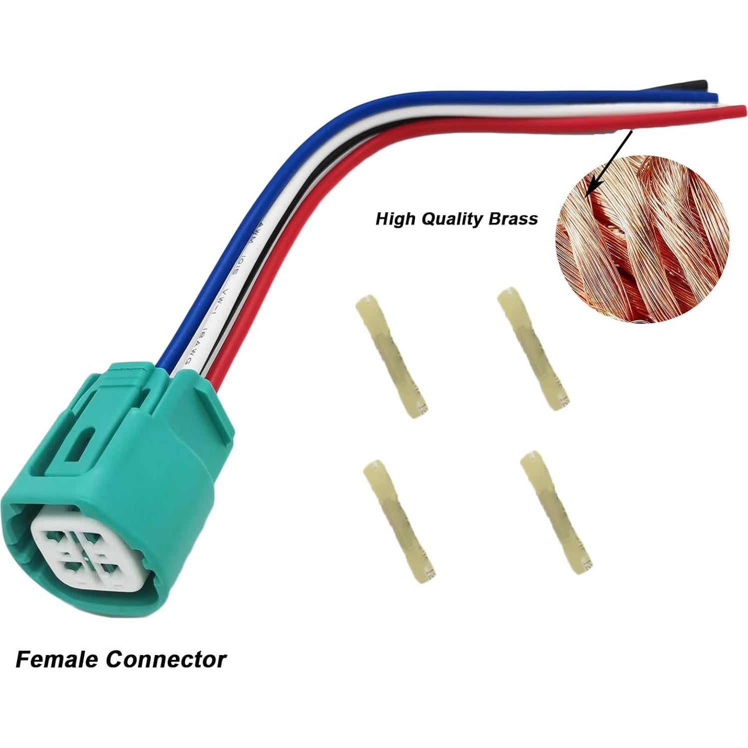 Conector de cableado 4 pines Micarun para Toyota Lexus Nissan