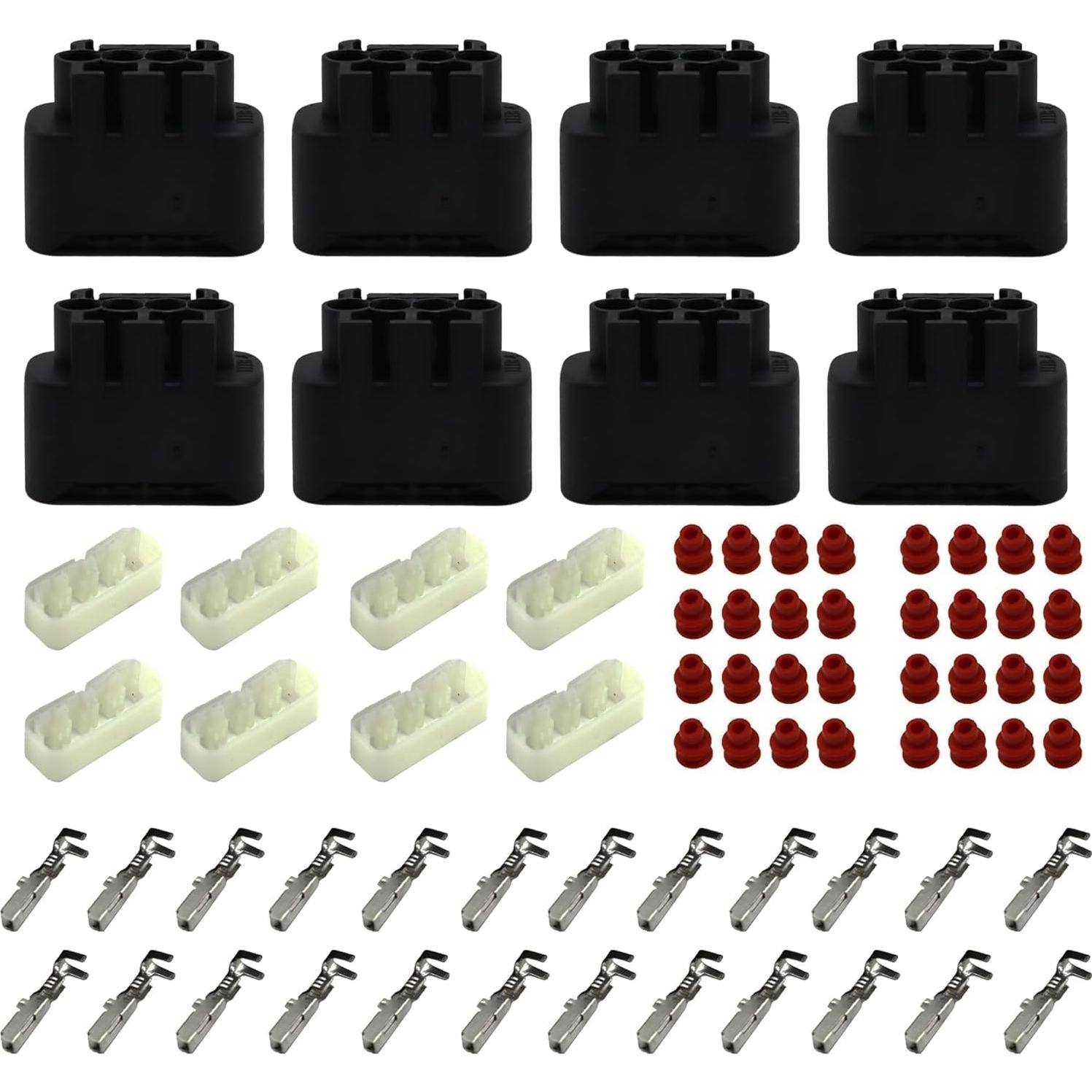 Conector de Enchufe de Bobina de Encendido Shtuomoland 4 Pines