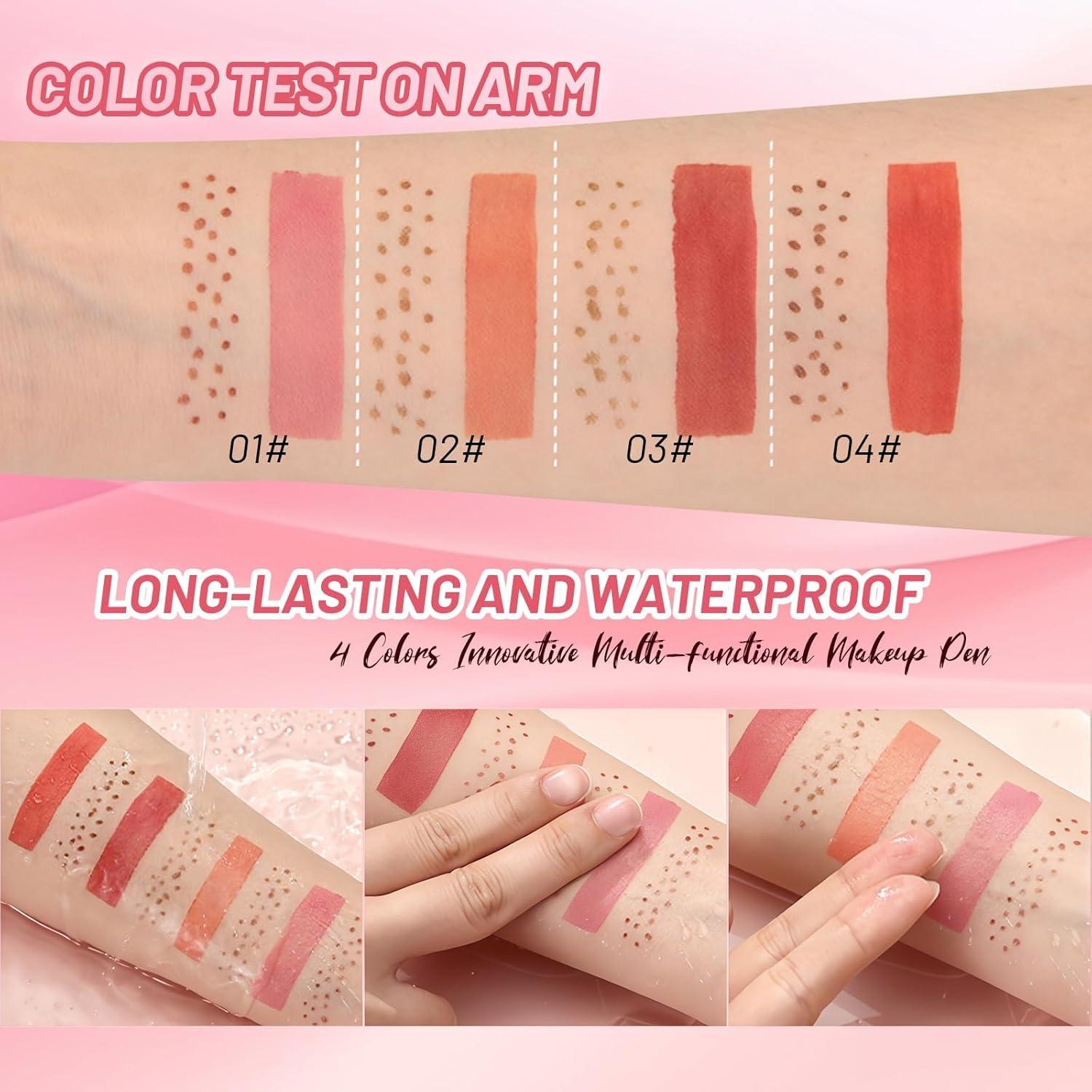 Lápiz de Pecas Falsas 2 en 1 DAGEDA - Rubor Líquido Mate