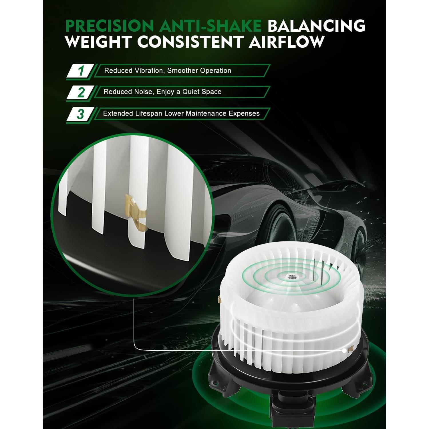 Motor de Soplador de Calefacción HVAC SZKAIDAG 12V 150W