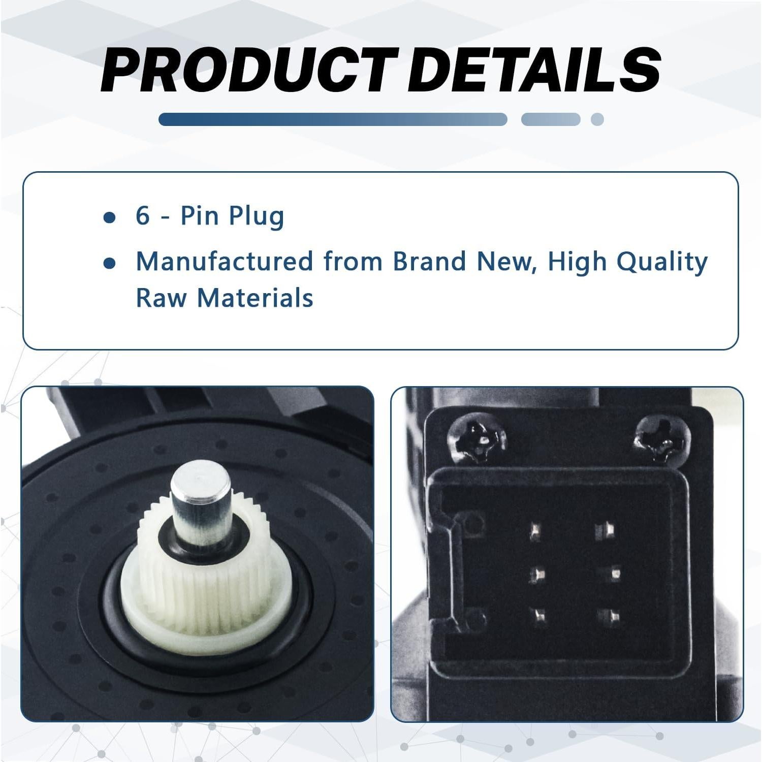 Motor de Ventana Eléctrico KELOKE Lado Conductor Mazda y Toyota