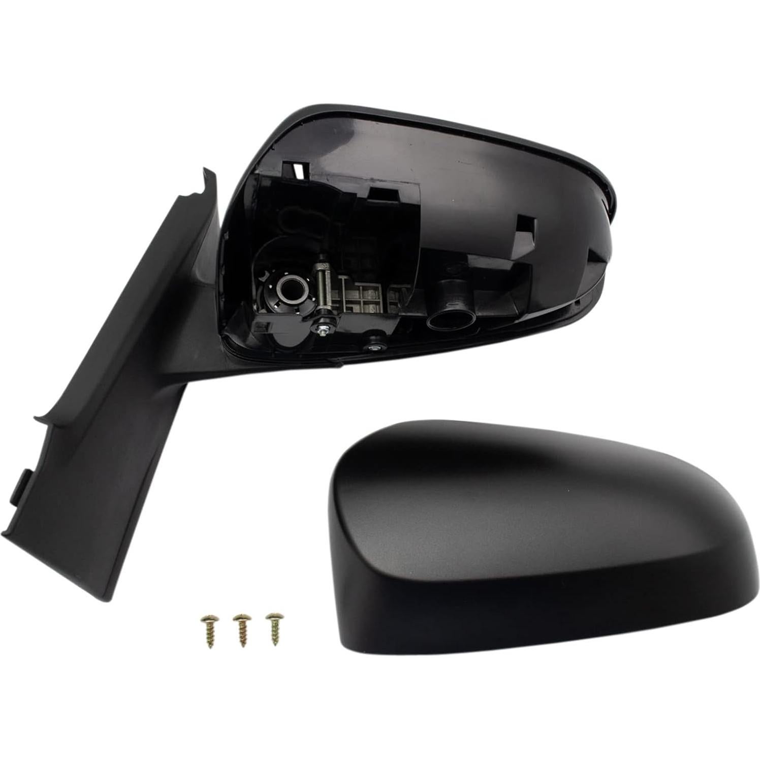 Espejo Manual TRQ MRA08719 Texturizado Negro Izquierdo Toyota Yaris 12-14