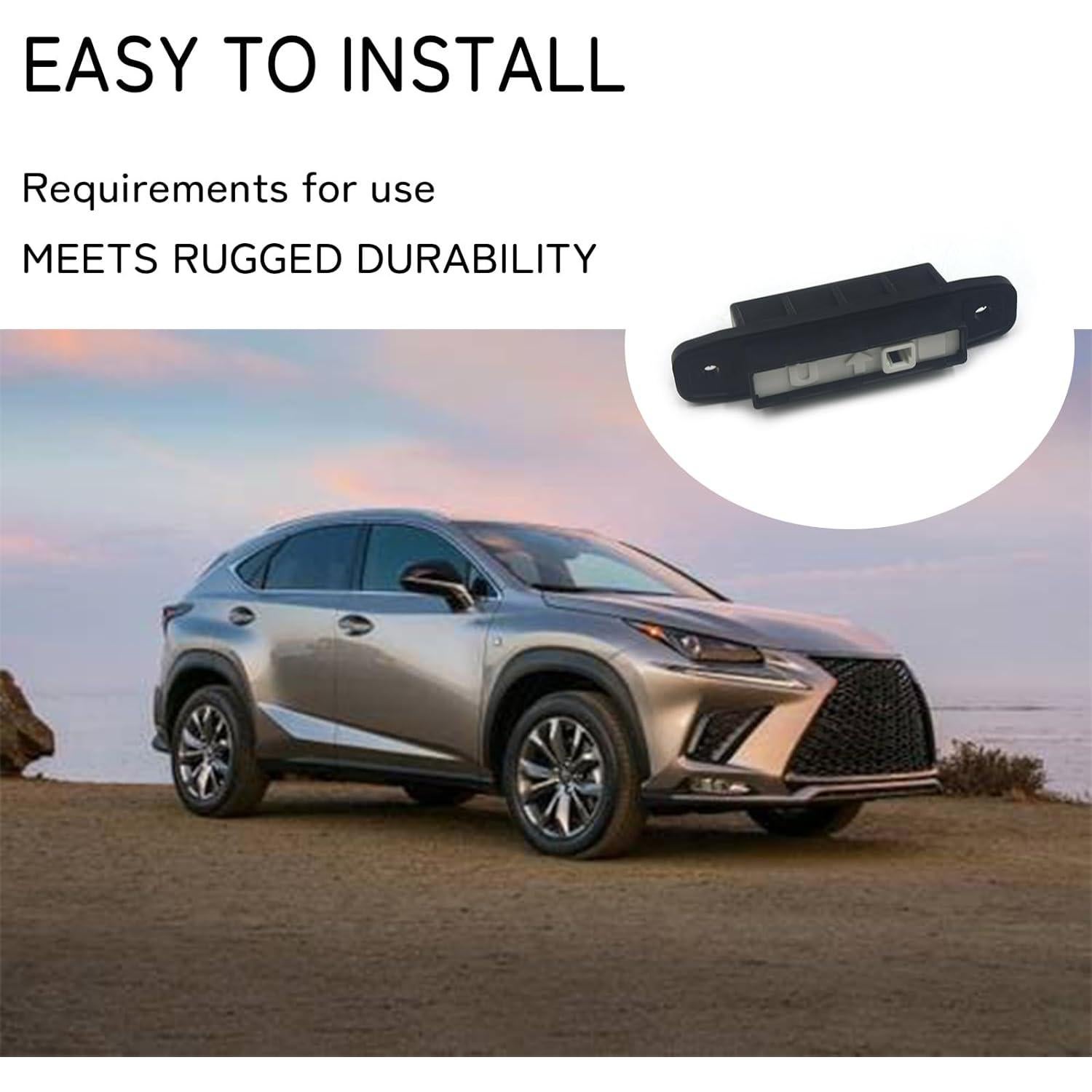 Interruptor de liberación de maletero RuiWen 84840-28040 Compatible con Lexus y Toyota