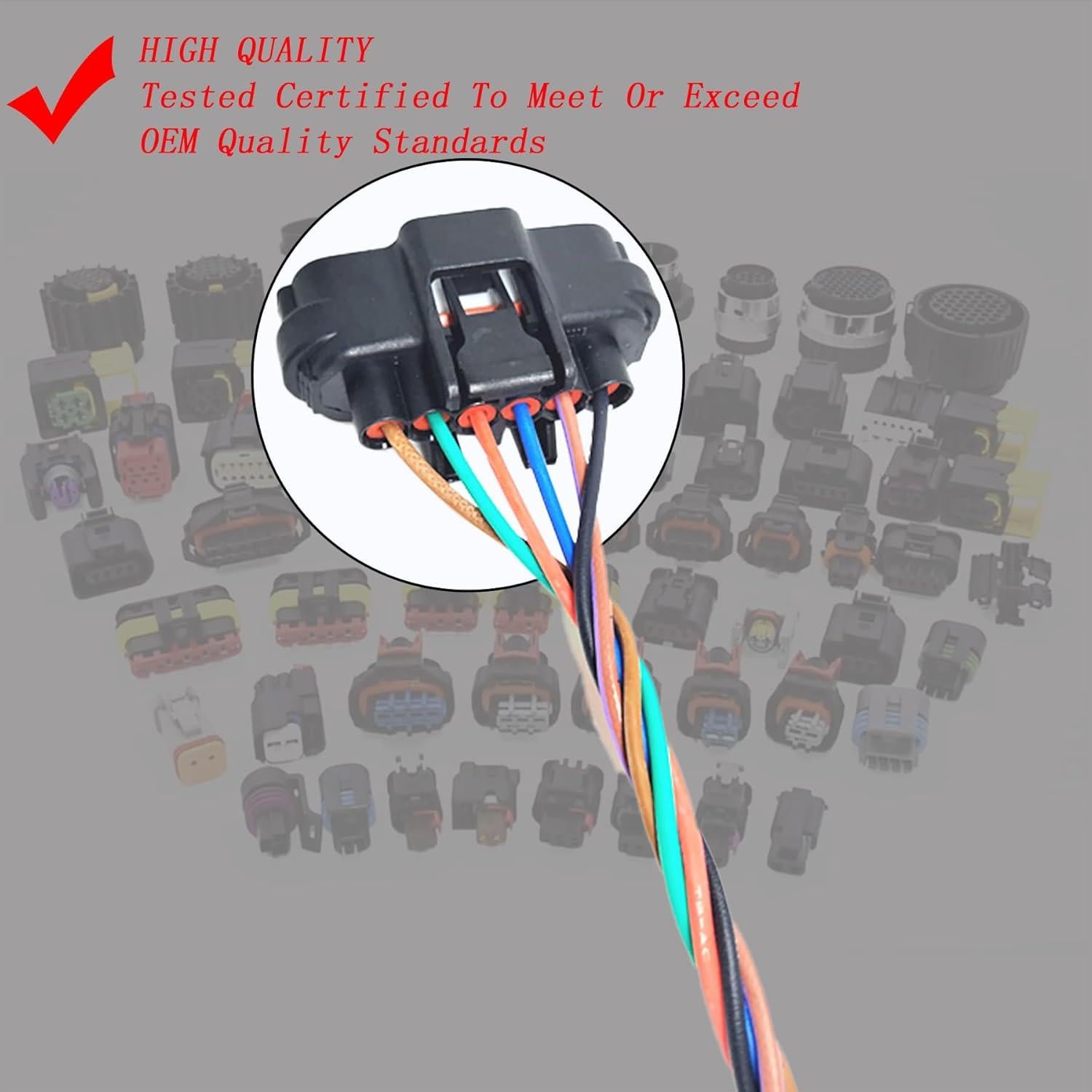 Conector de Arnés Acelerador IXGKHC 6 Pines Toyota 1998-2017