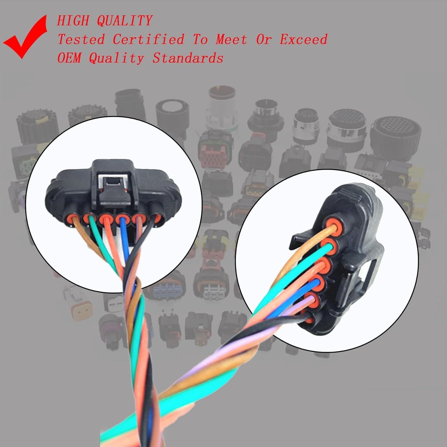 Conector de Arnés Acelerador IXGKHC 6 Pines Toyota 1998-2017