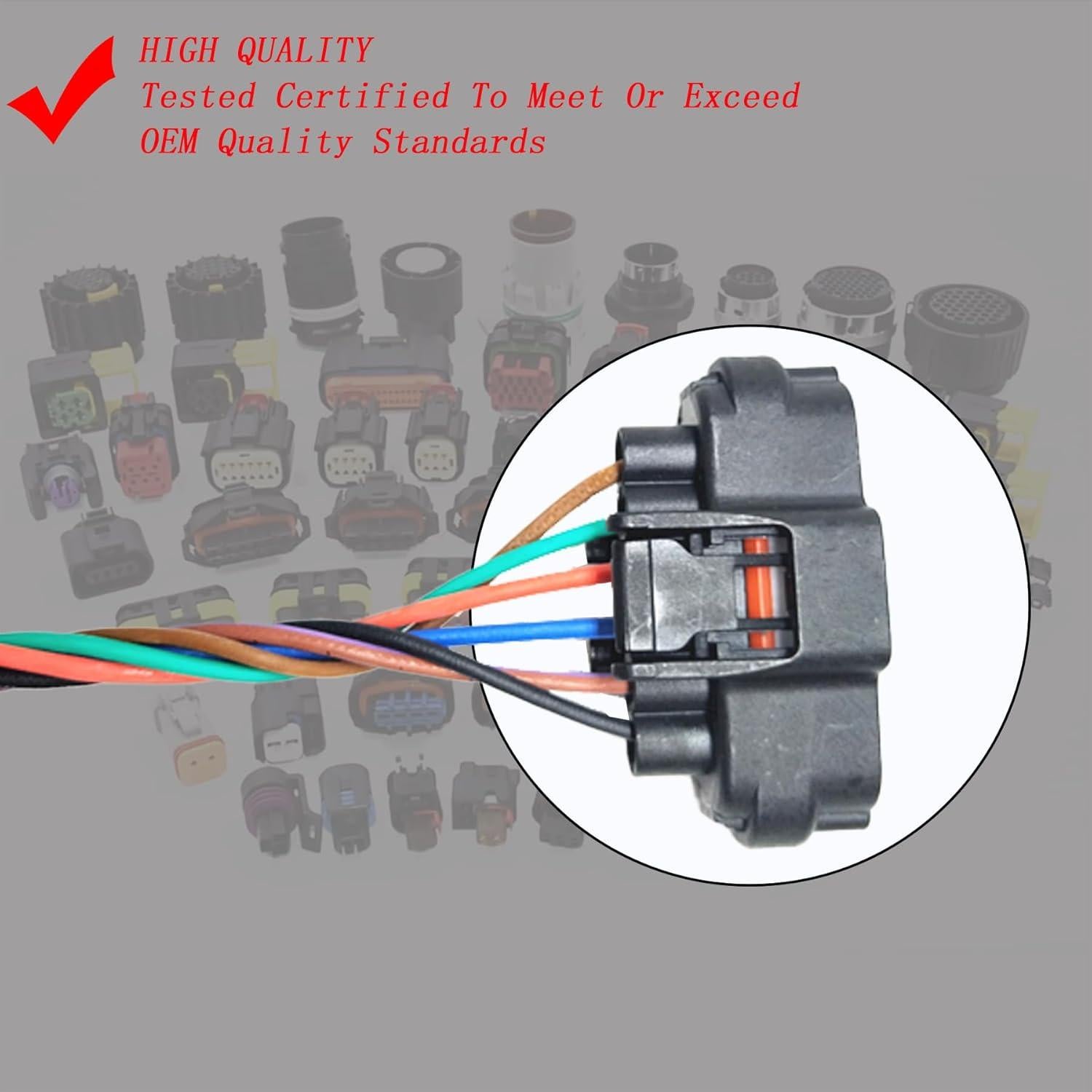 Conector de Arnés Acelerador IXGKHC 6 Pines Toyota 1998-2017