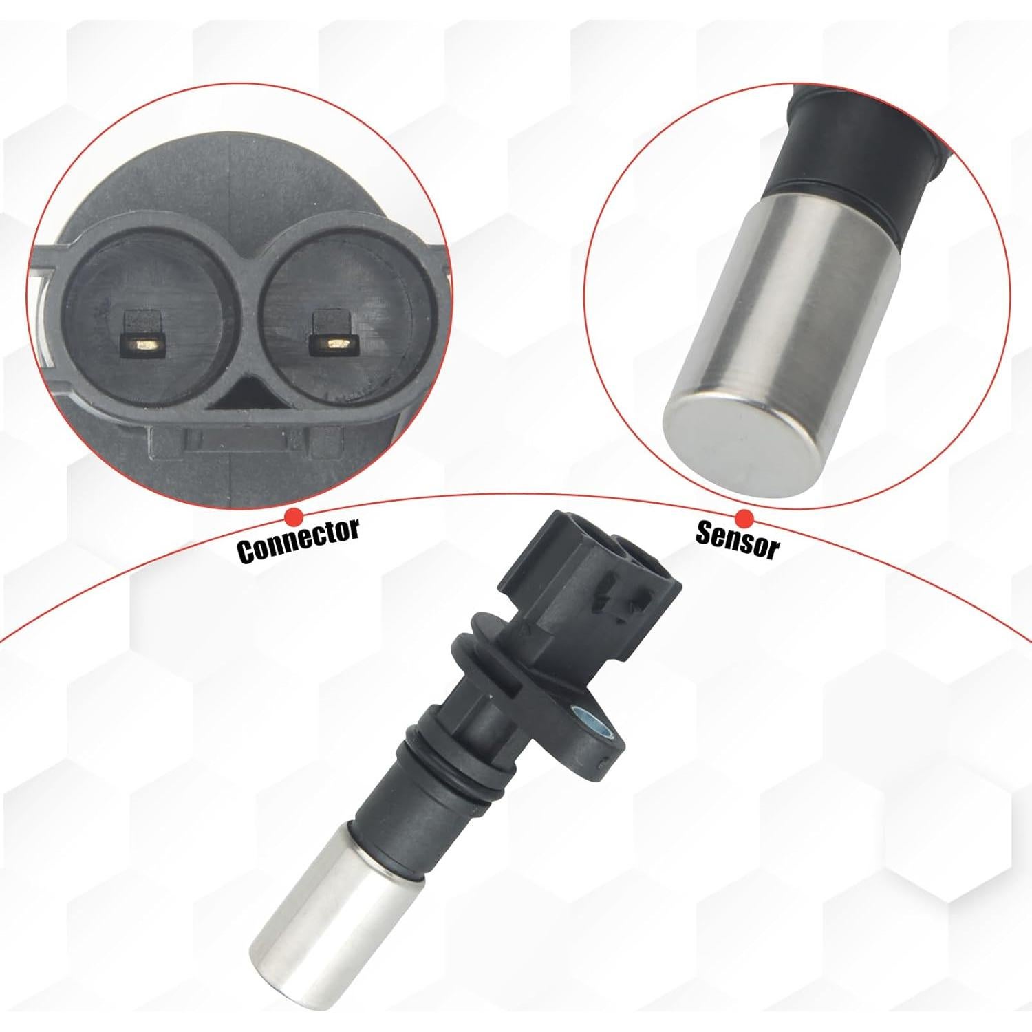 Sensor de Posición del Cigüeñal Sianxaido QZCG0047 para Toyota