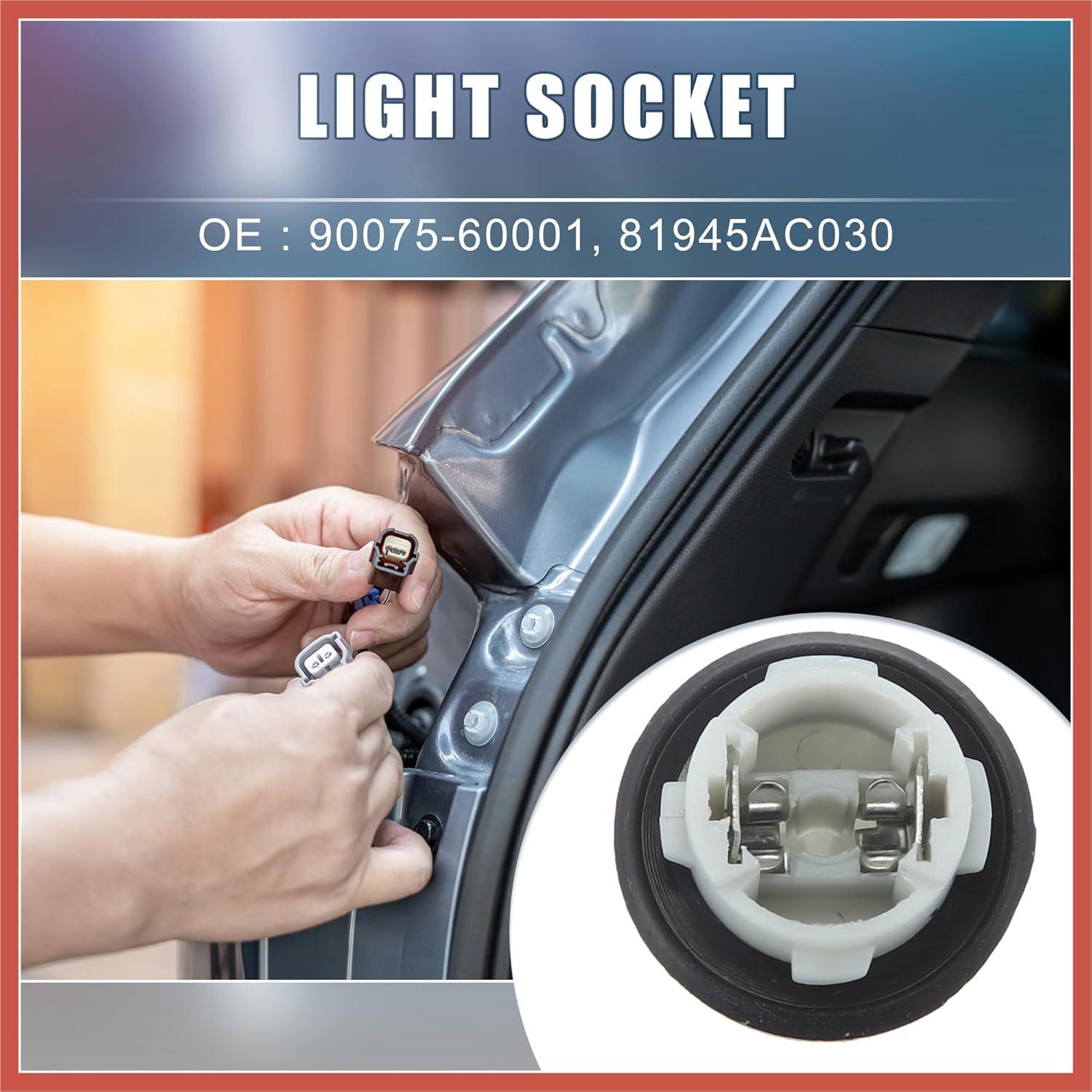 Soporte de bombilla de luz ACROPIX 90075-60001 para Toyota