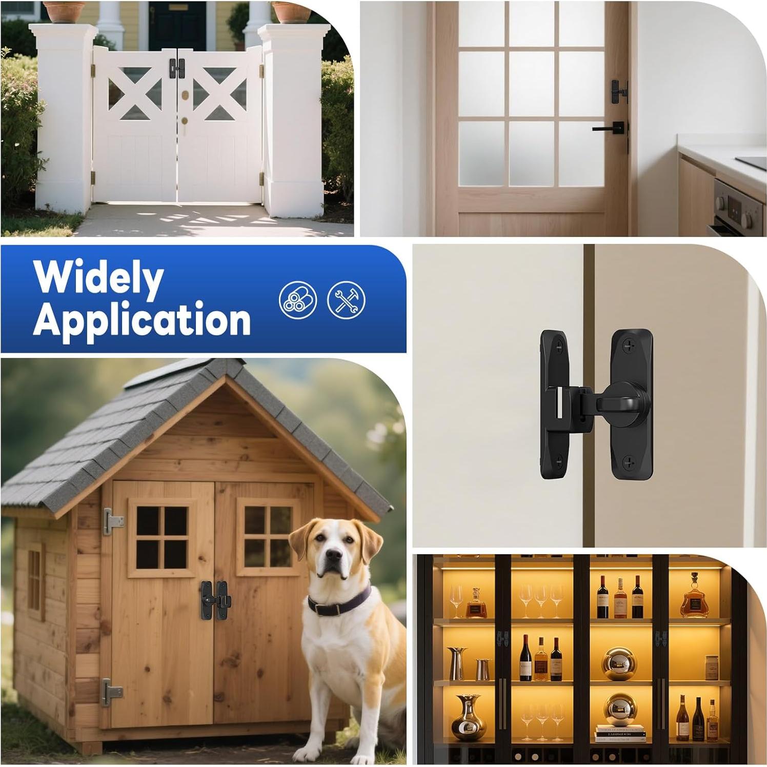 Cerradura de Puerta Corrediza de Granero SecureLatch 90/180°