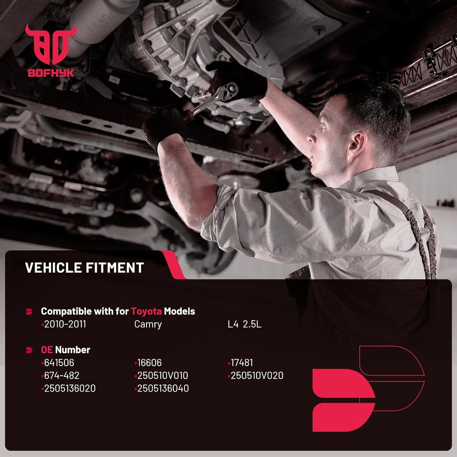 Convertidor Catalítico BDFHYK 641506 para Toyota Camry 07-09