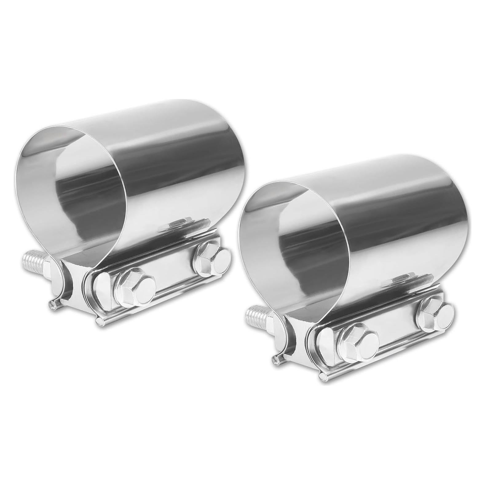 Abrazadera de escape RGOAANC 2.25" Acero Inoxidable 2Pack