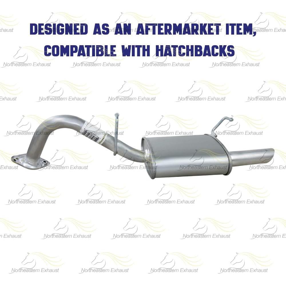 Silenciador de escape Northeastern para Toyota Yaris 1.5L 2006-2015