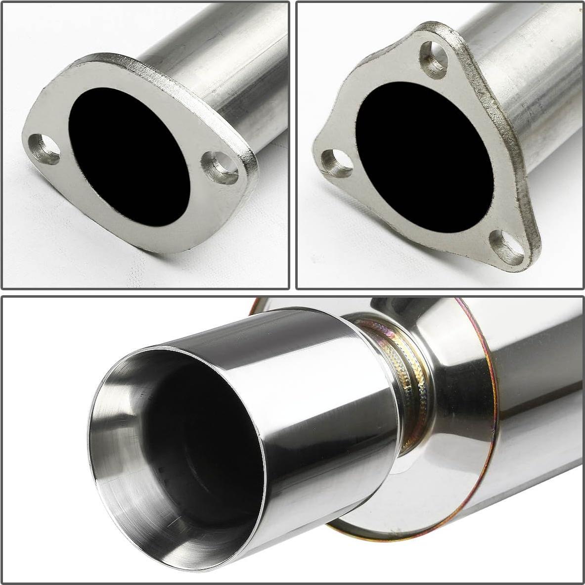 Sistema de Escape Inoxidable DNA MOTORING CBE-HC922-NRT Honda Civic 92-00