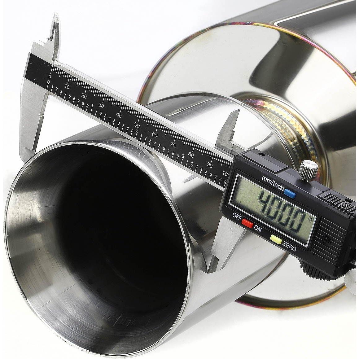 Sistema de Escape Inoxidable DNA MOTORING CBE-HC922-NRT Honda Civic 92-00