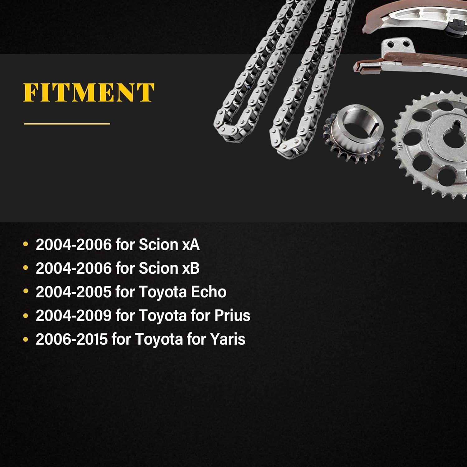 Kit de Cadena de Distribución OCPTY para Toyota y Scion 1.5L