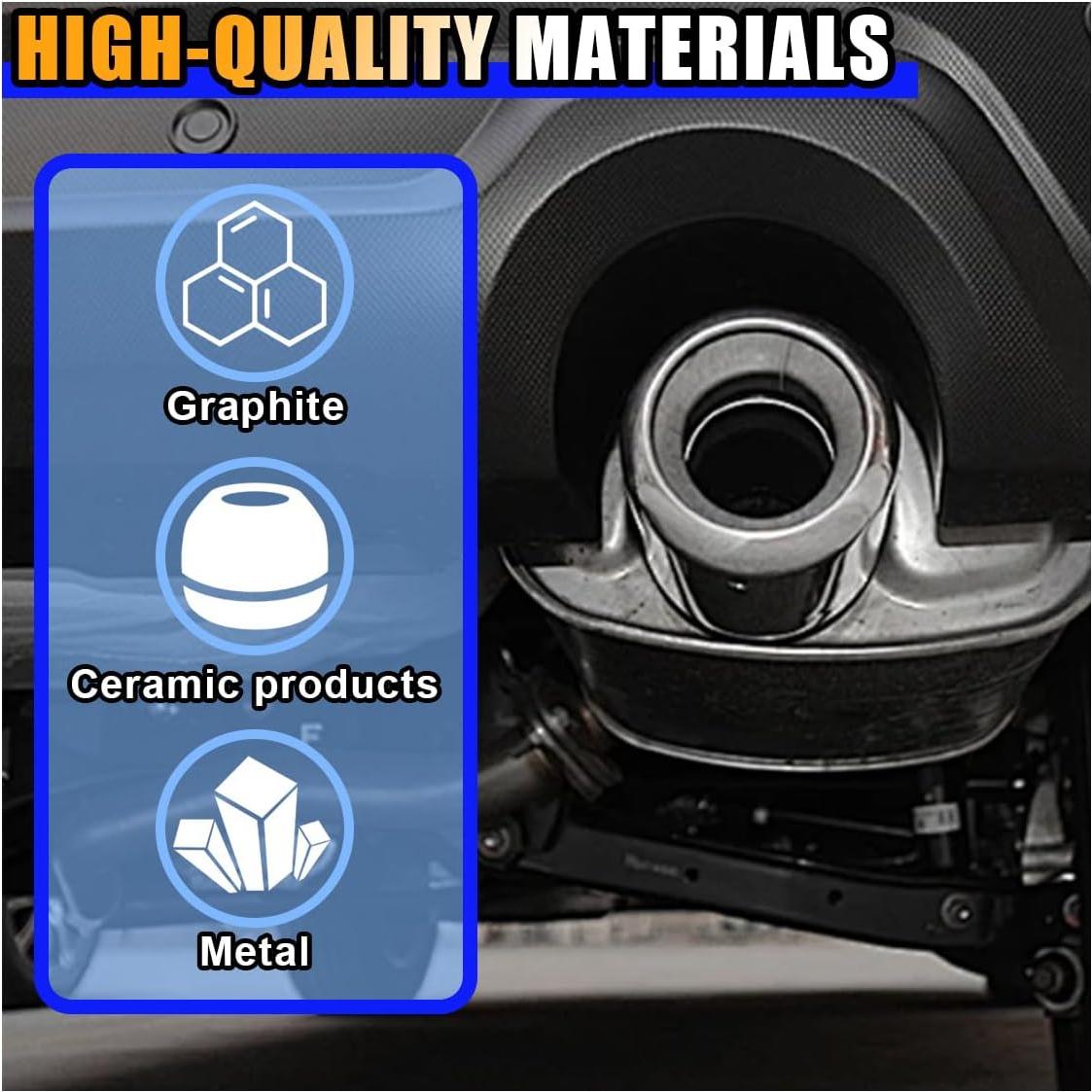 Junta de Colector de Escape JOYCOURT 60mm Grafito Acero Inoxidable