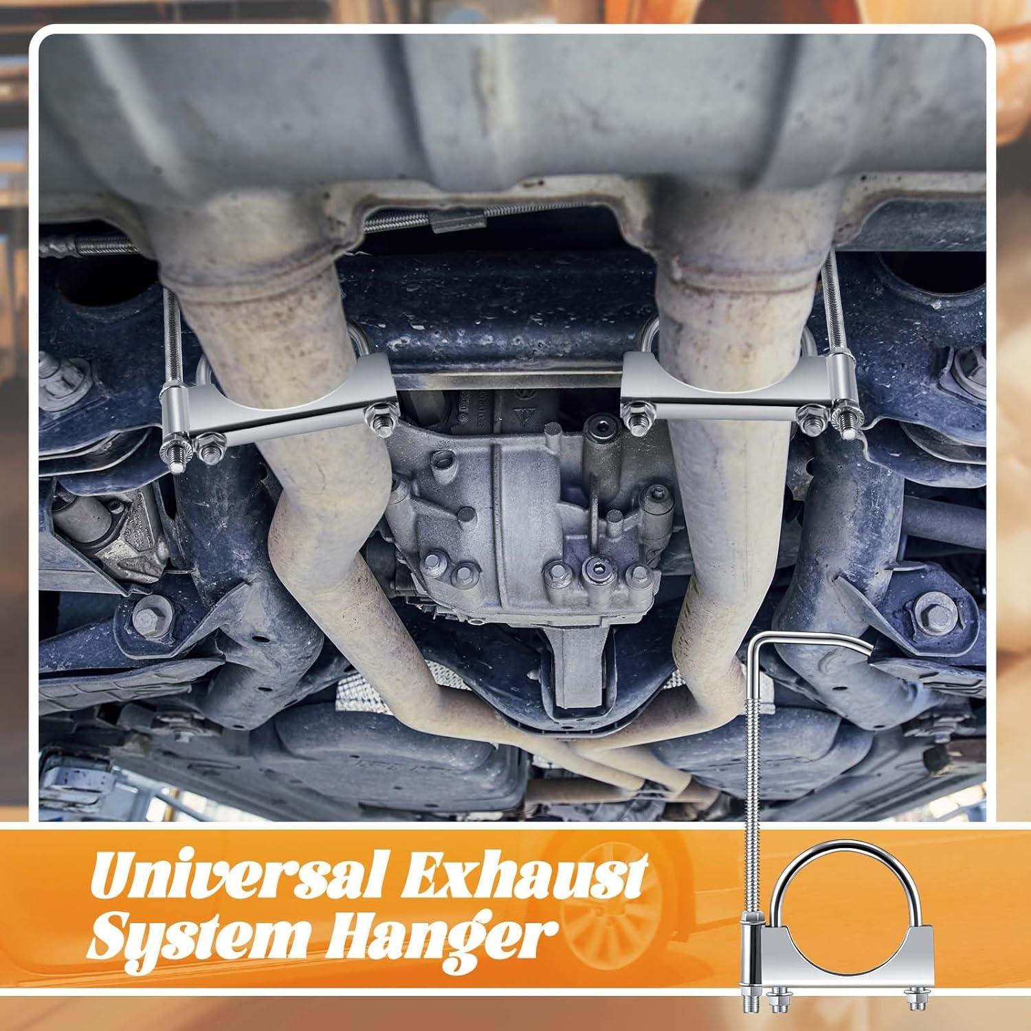 Abrazadera de Escape Universal Datanly 2 Pcs 2.5" (6.35 cm)