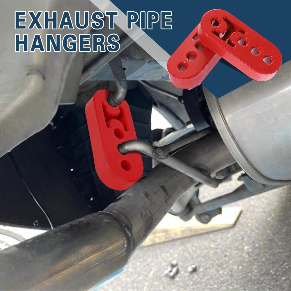 Soporte de Escape de Goma CHRYMUM 4 Agujeros Universal