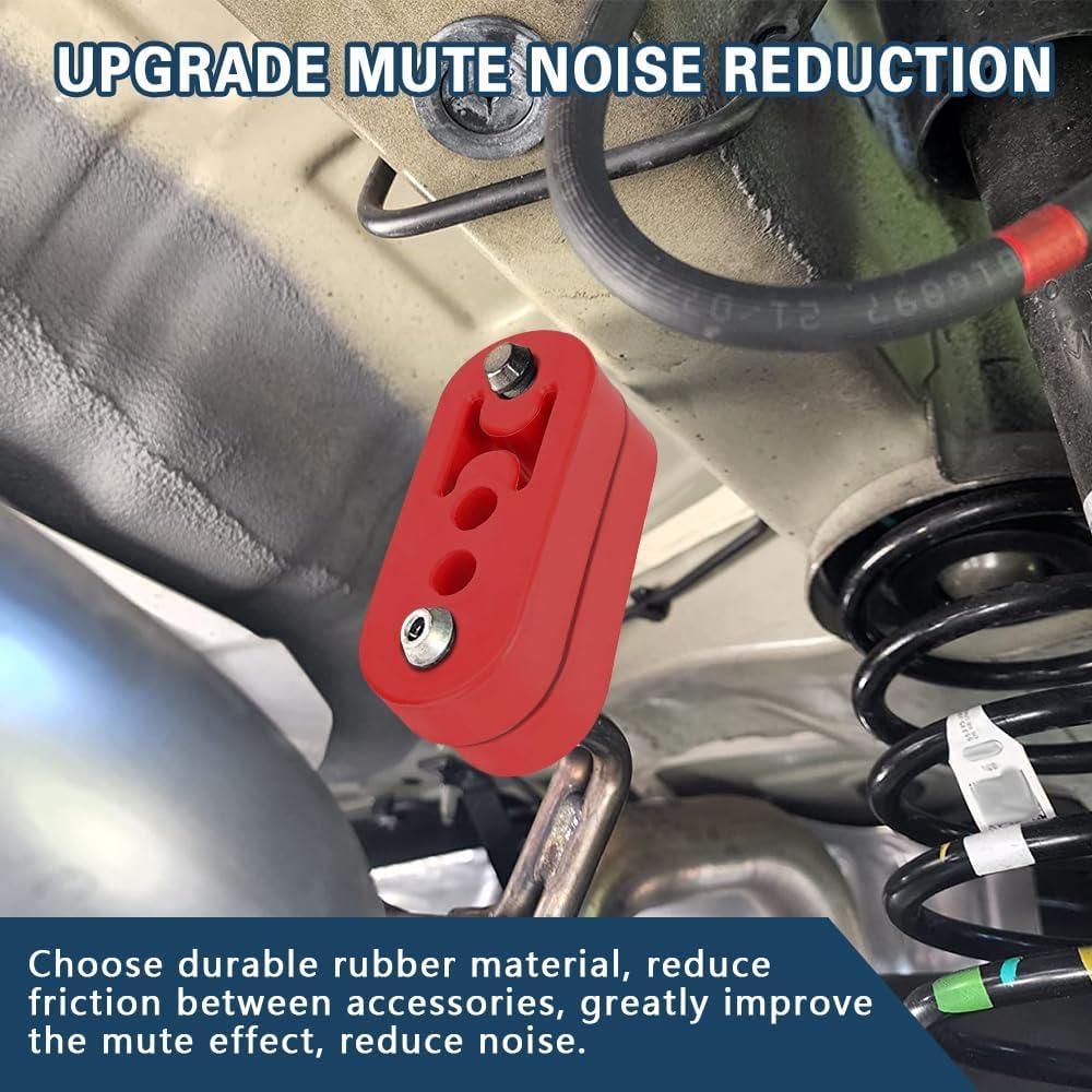 Soporte de Escape de Goma CHRYMUM 4 Agujeros Universal