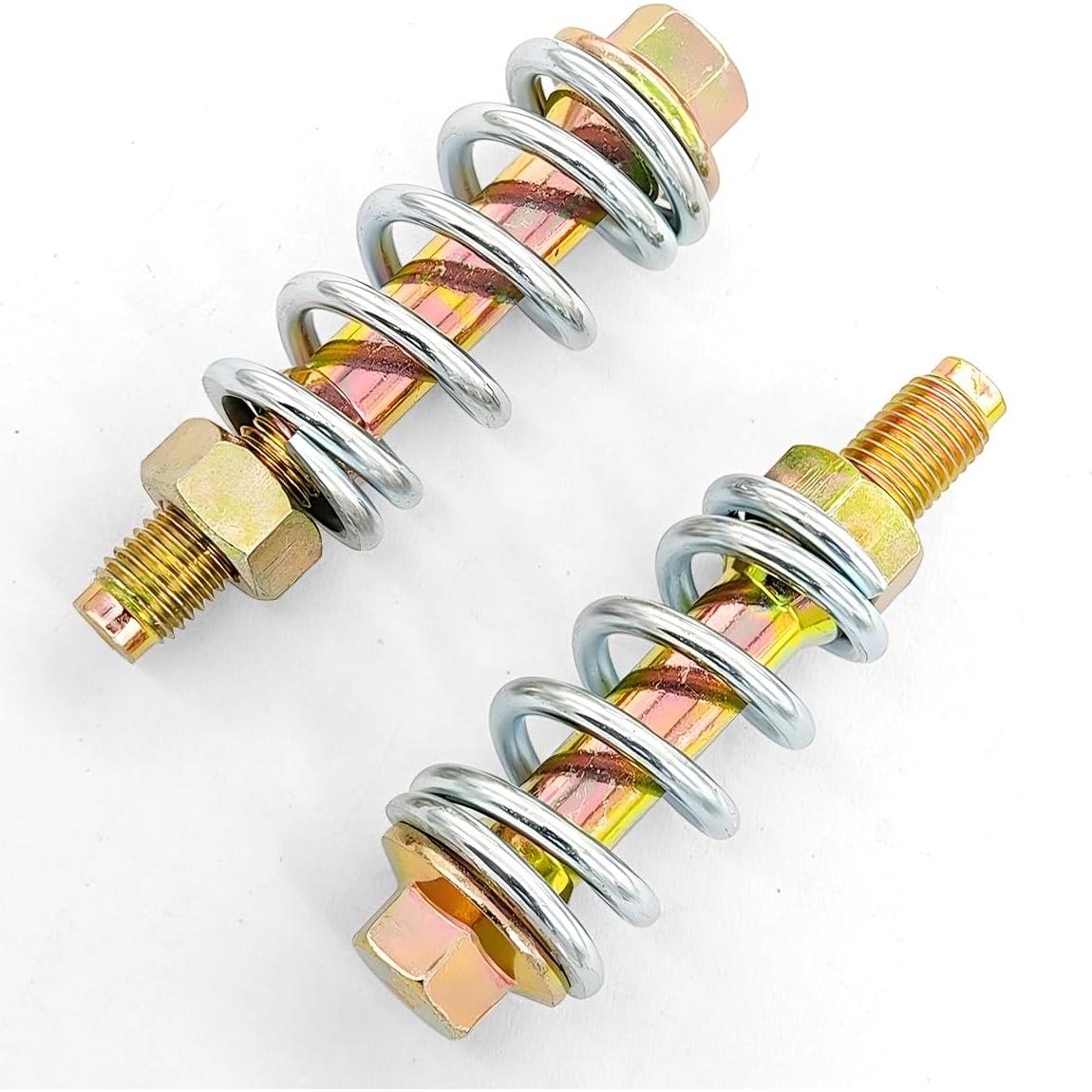 Kit de Tornillo y Tuerca de Resorte de Escape Zipelo 2PCS