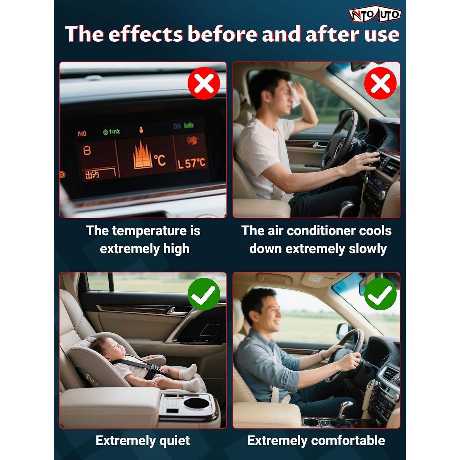 Válvula de Expansión A/C Ntoauto 10292C para Sienna, Land Cruiser