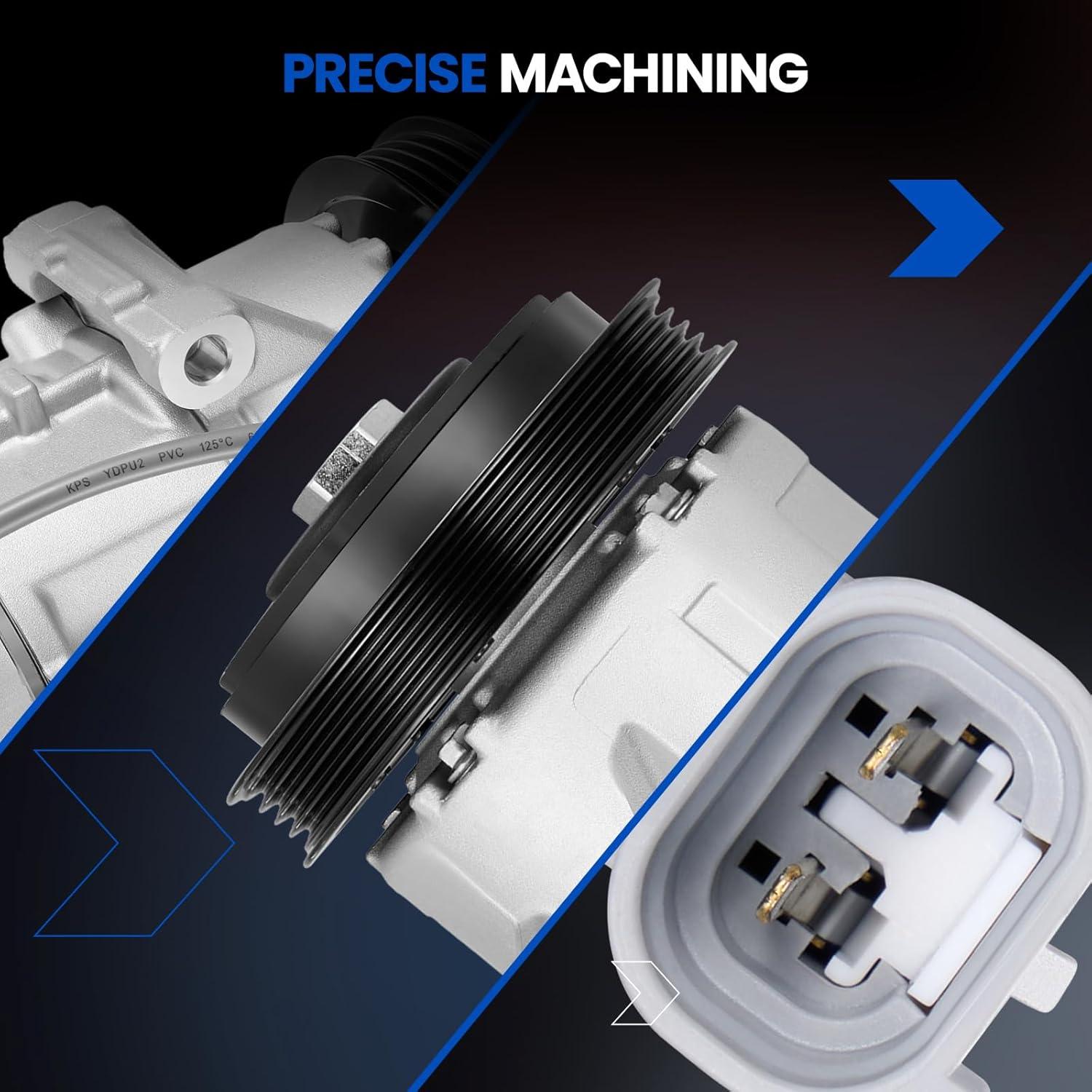 Compresor de Aire Acondicionado SYKRSS 157318 para Toyota Yaris 2007-2012