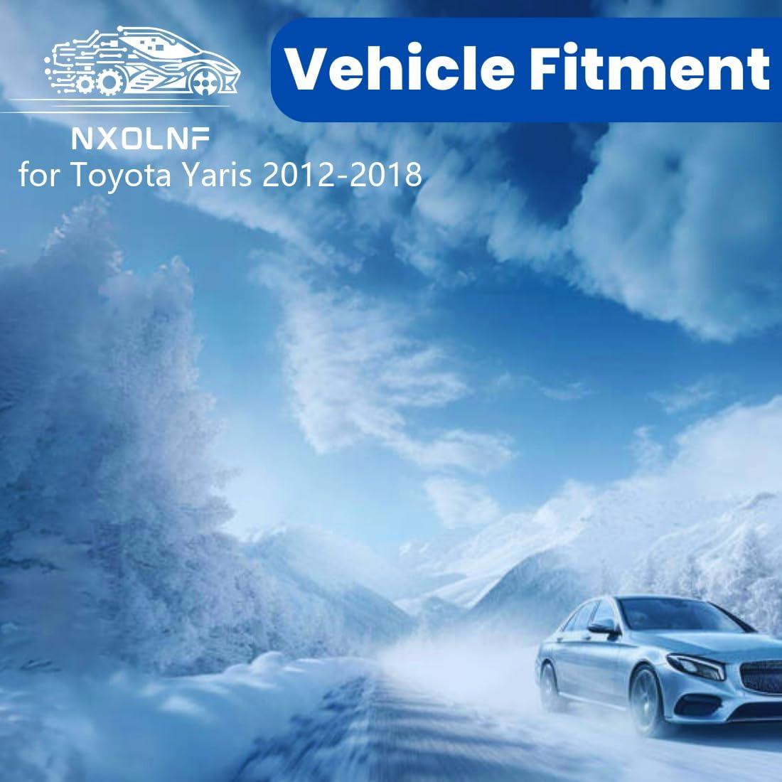 Juego de Pastillas de Freno Semimetálicas Nxolnf para Toyota Yaris 2012-2018