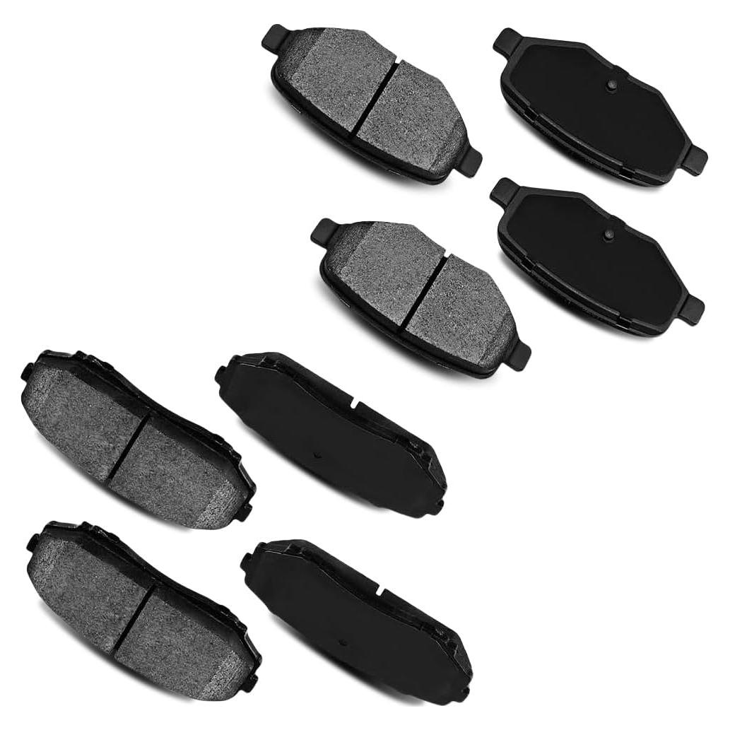 Juego de Pastillas de Freno Semimetálicas Nxolnf para Toyota Yaris 2012-2018