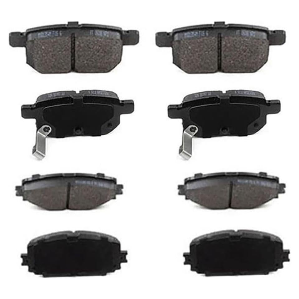 Juego de Pastillas de Freno Semimetálicas Nxolnf para Toyota Yaris 2012-2018