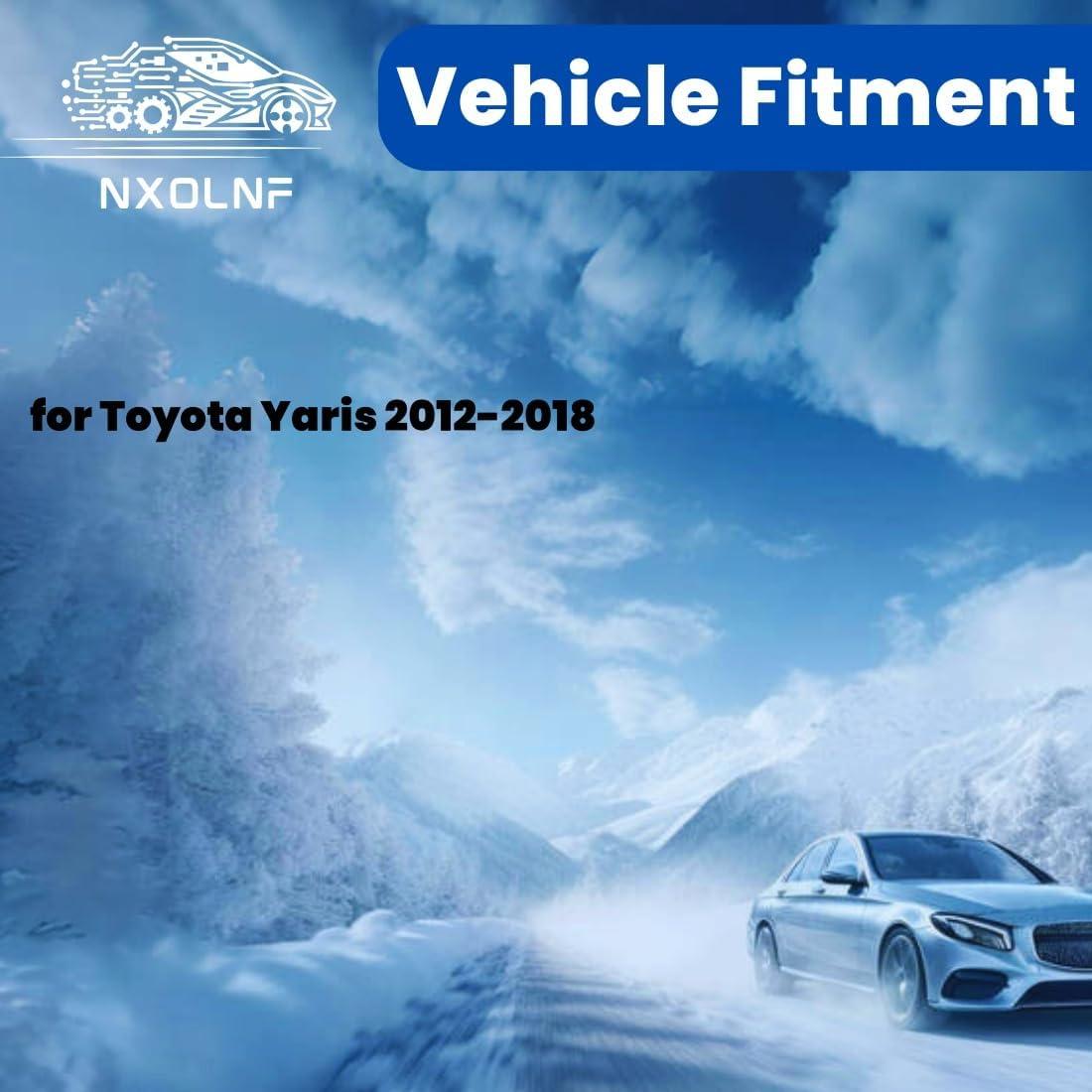 Juego de Pastillas de Freno Semimetálicas Nxolnf para Toyota Yaris 2012-2018