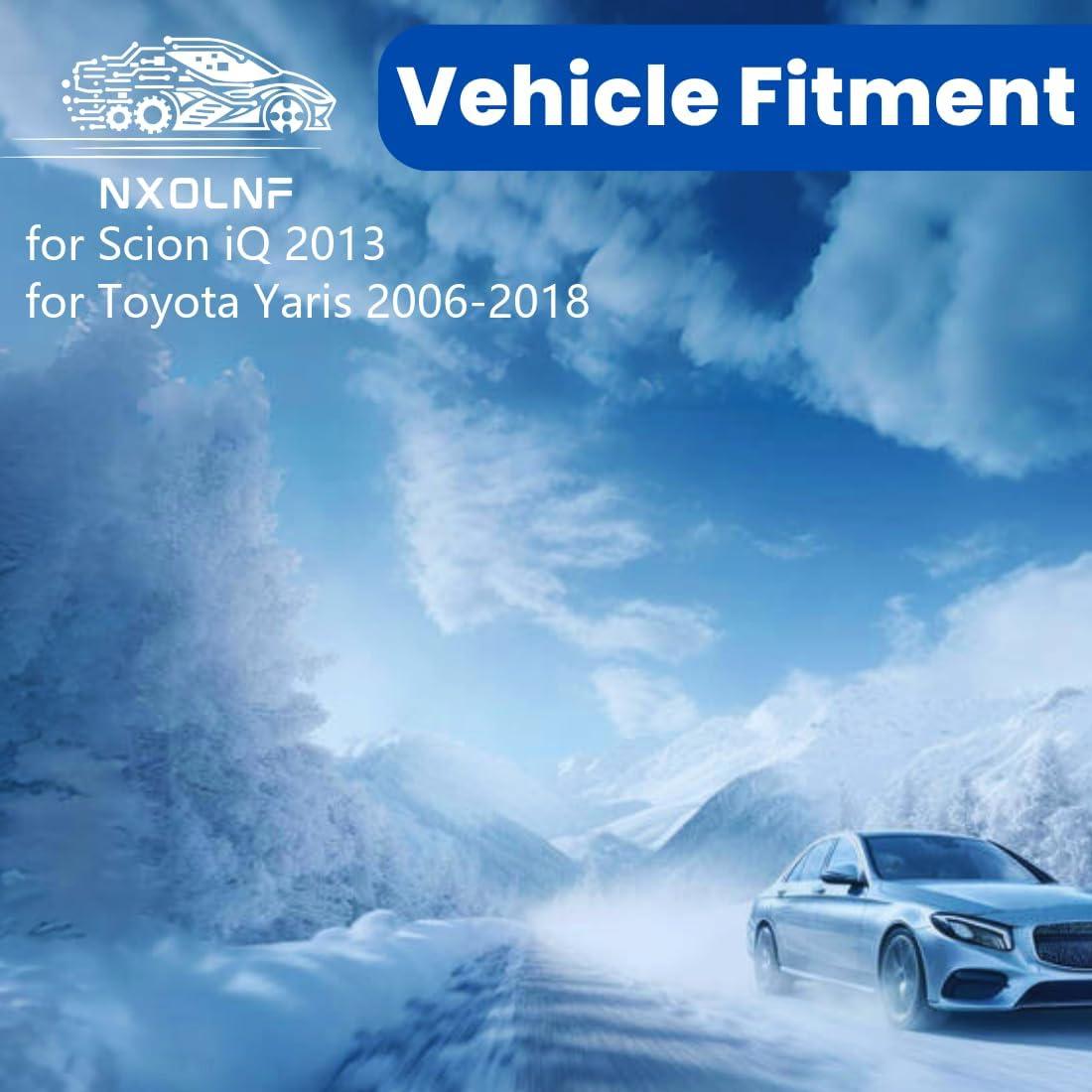 Juego de Pastillas de Freno Cerámicas Frontales Nxolnf para Toyota Yaris y Scion iQ