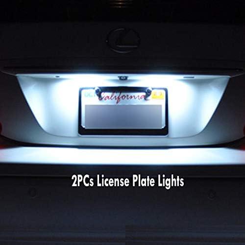 Kit de Bombillas LED Interiores 12Pc Mr.Brighton para Toyota Yaris 2006-2017