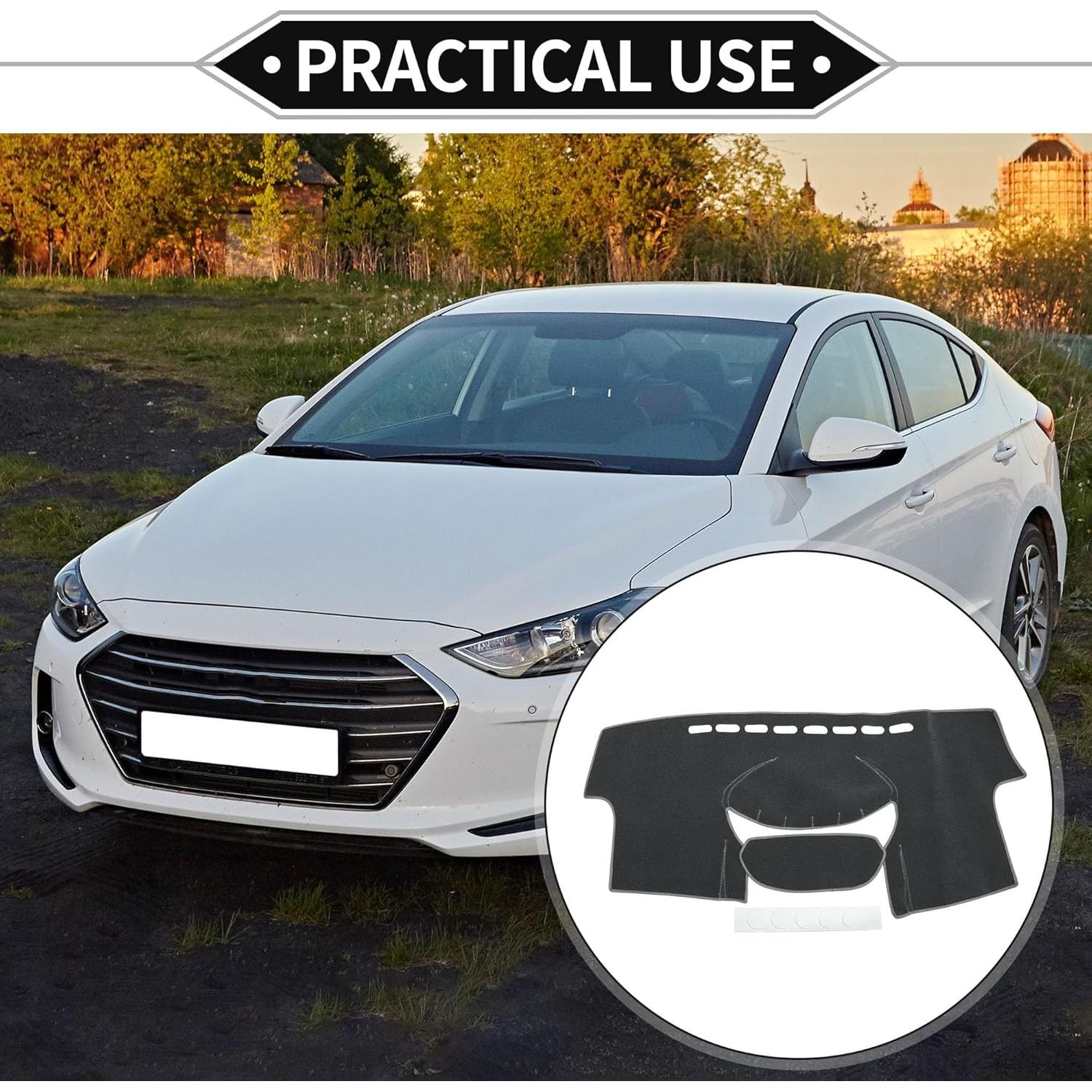 Cubierta de tablero VekAuto para Toyota Yaris 2004-2011 Gris