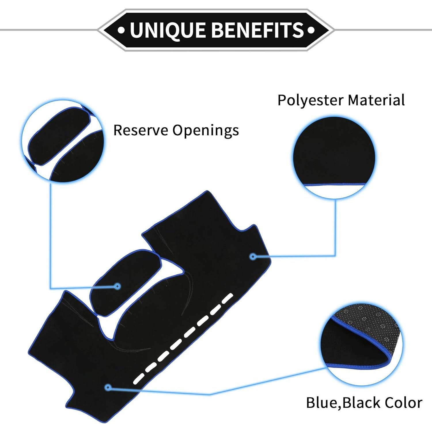 Cubierta de tablero VekAuto para Toyota Yaris 2004-2011