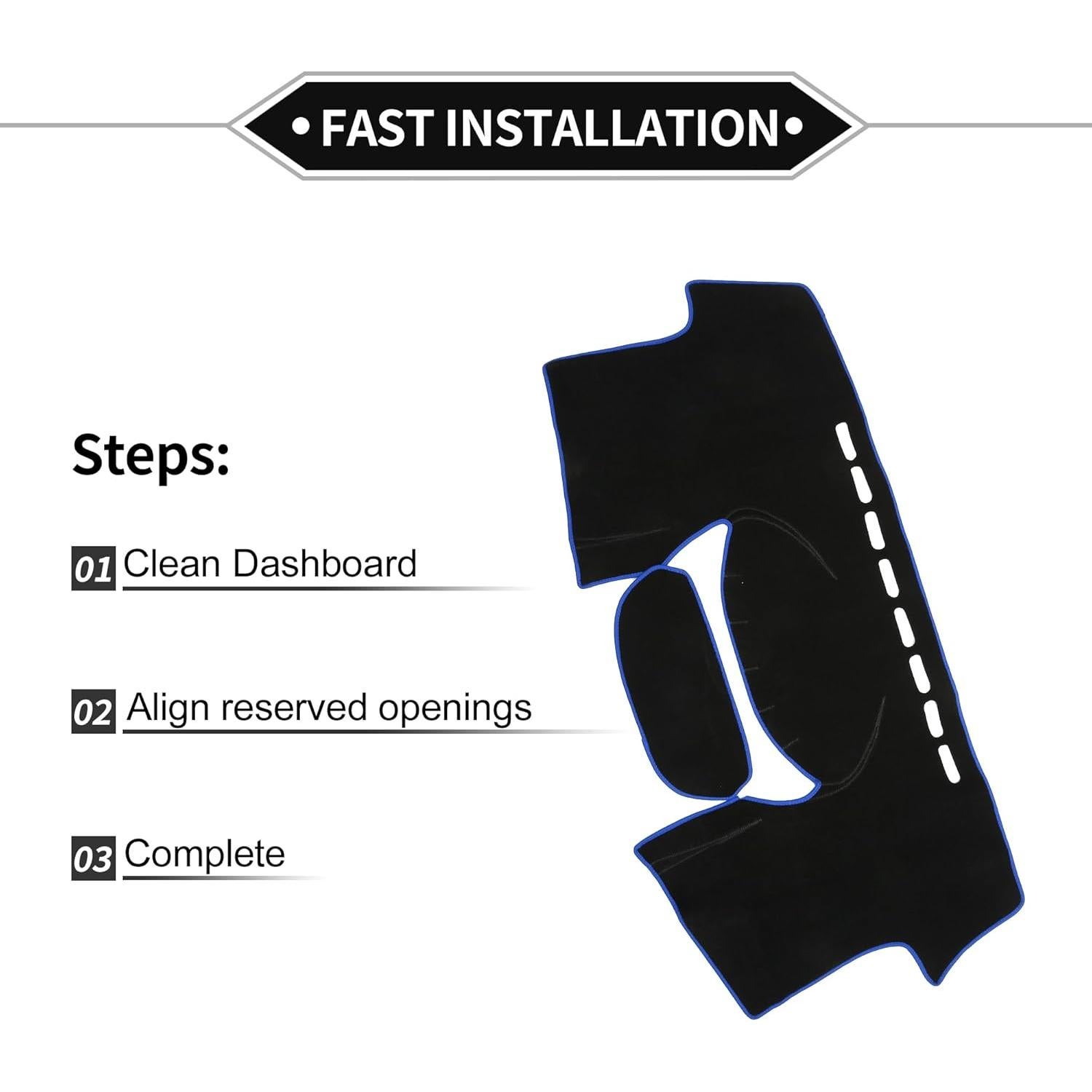 Cubierta de tablero VekAuto para Toyota Yaris 2004-2011