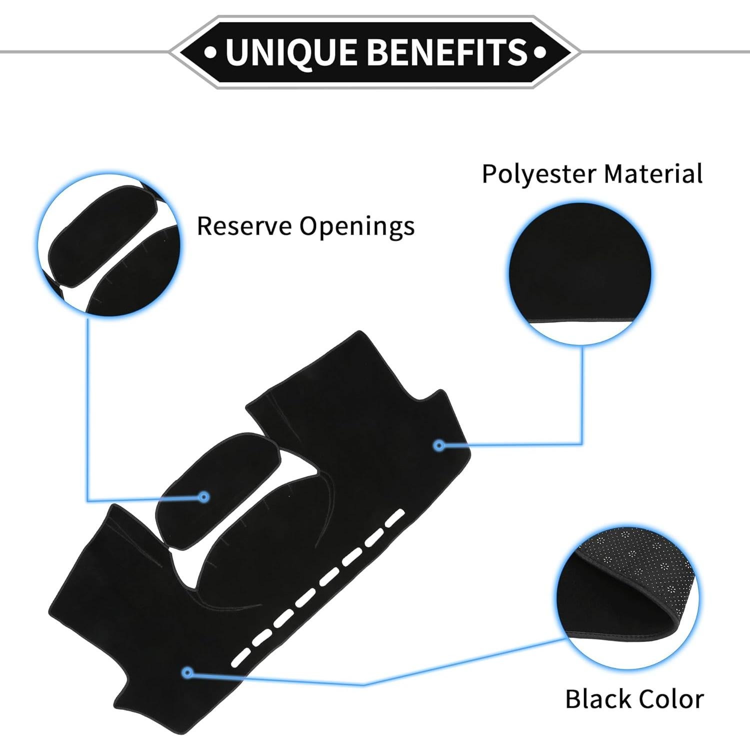 Cubierta de tablero VekAuto para Toyota Yaris 2004-2011